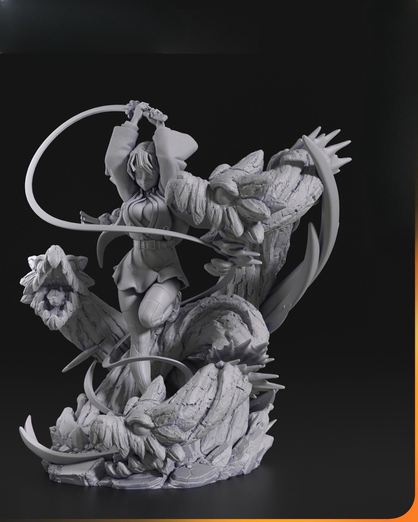 0346 Mitsuri Kanroji_Demon Slayer - STL 3D Print Files