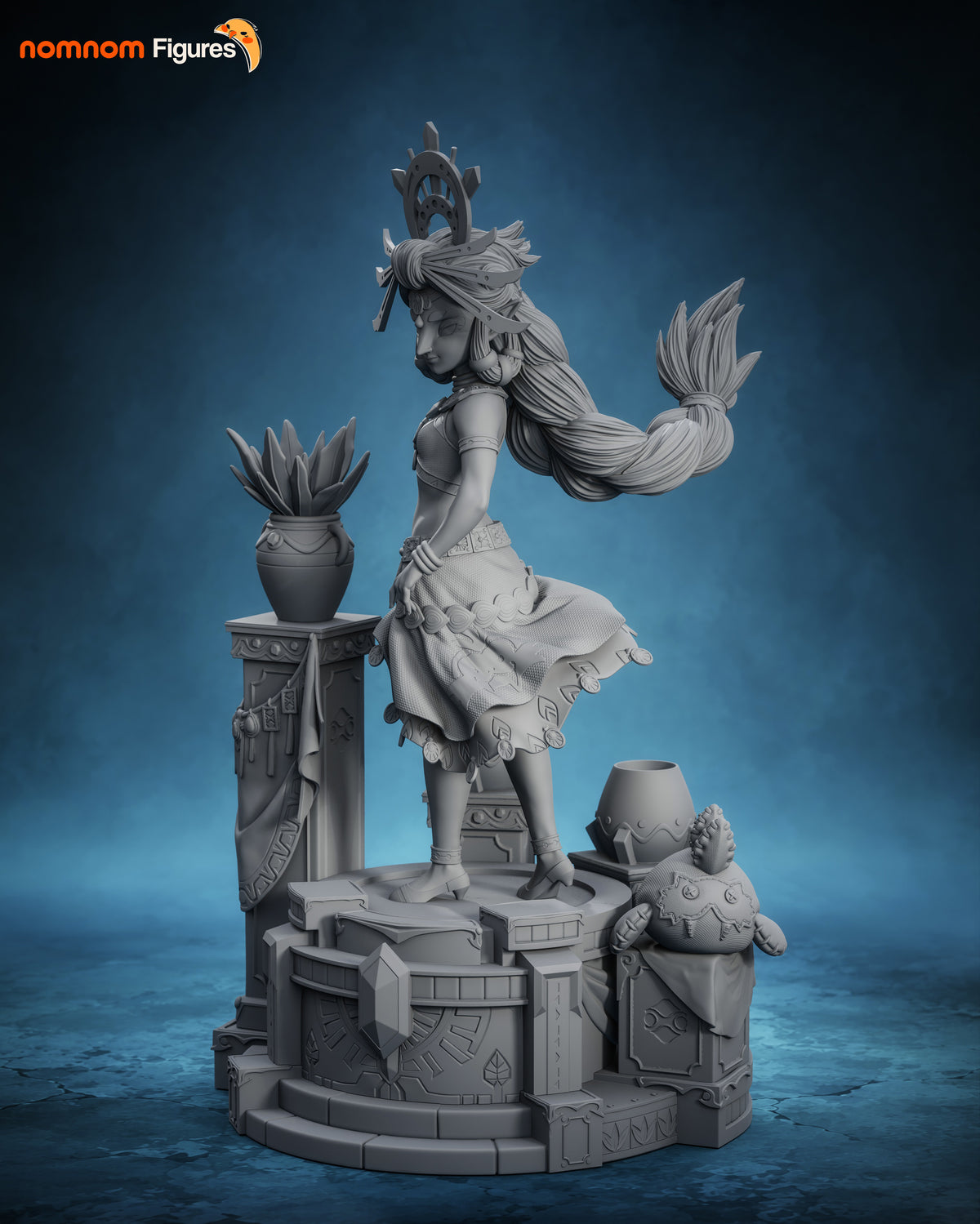2170 Riju_The Legend of Zelda Breath of the Wild - STL 3D Print Files