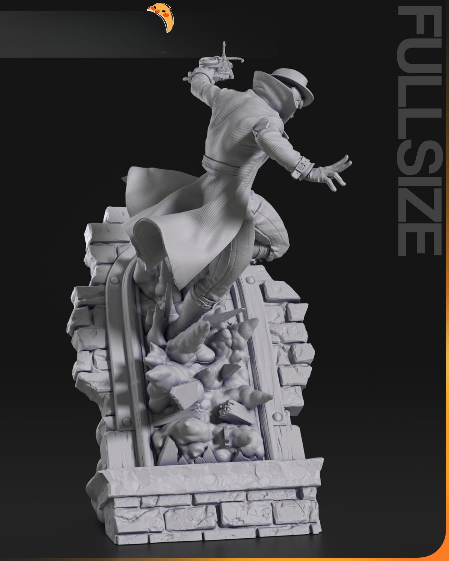 1406 Spider-Man Noir - STL 3D Print Files
