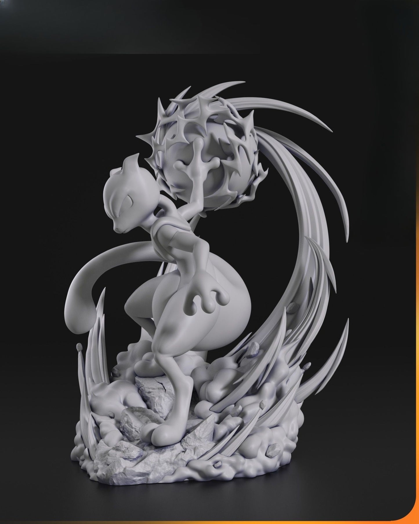 0408 Mewtwo_Pokemon - STL 3D Print Files