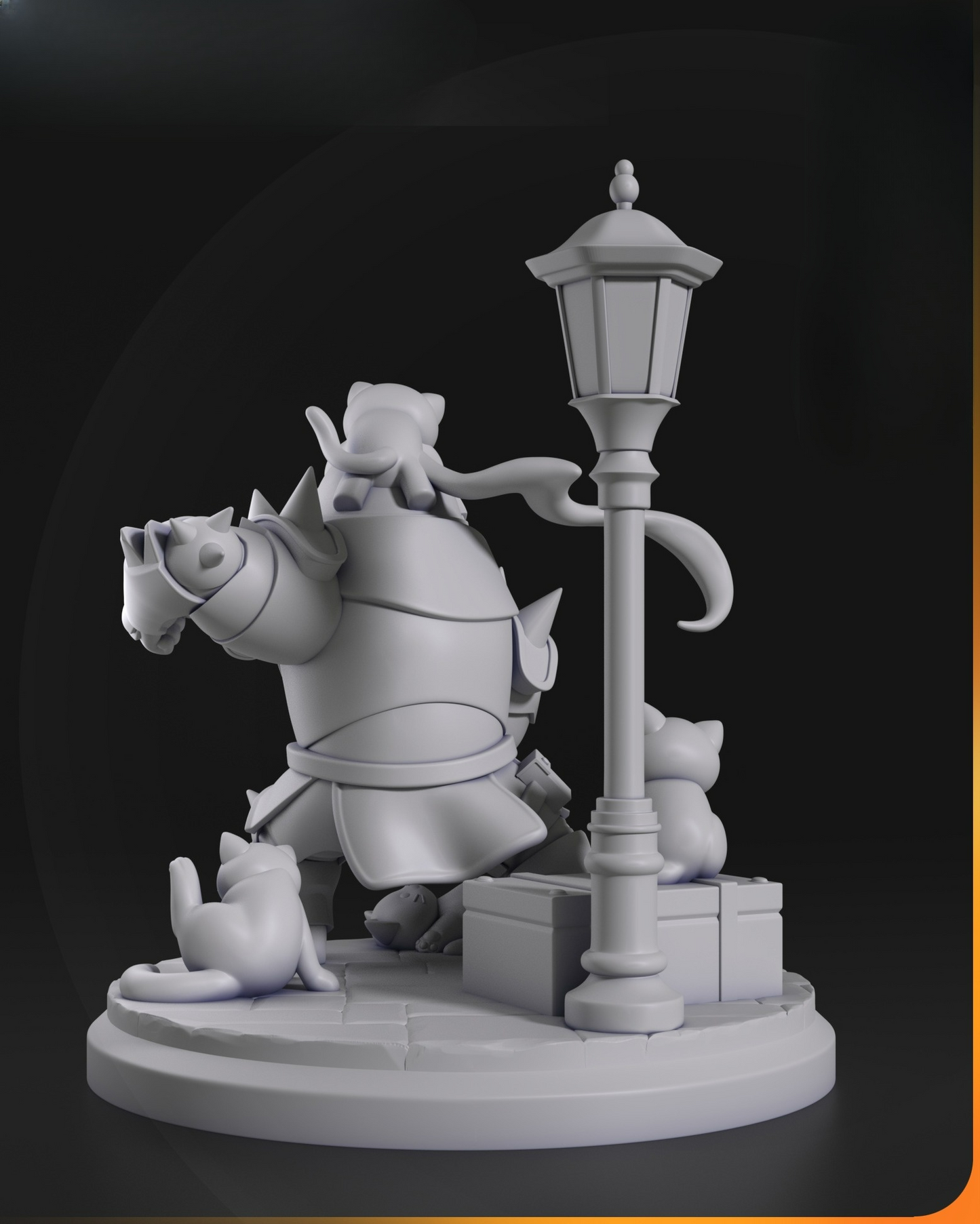 0034 Alphonse Elric from Full Metal Alchemist - STL 3D Print Files