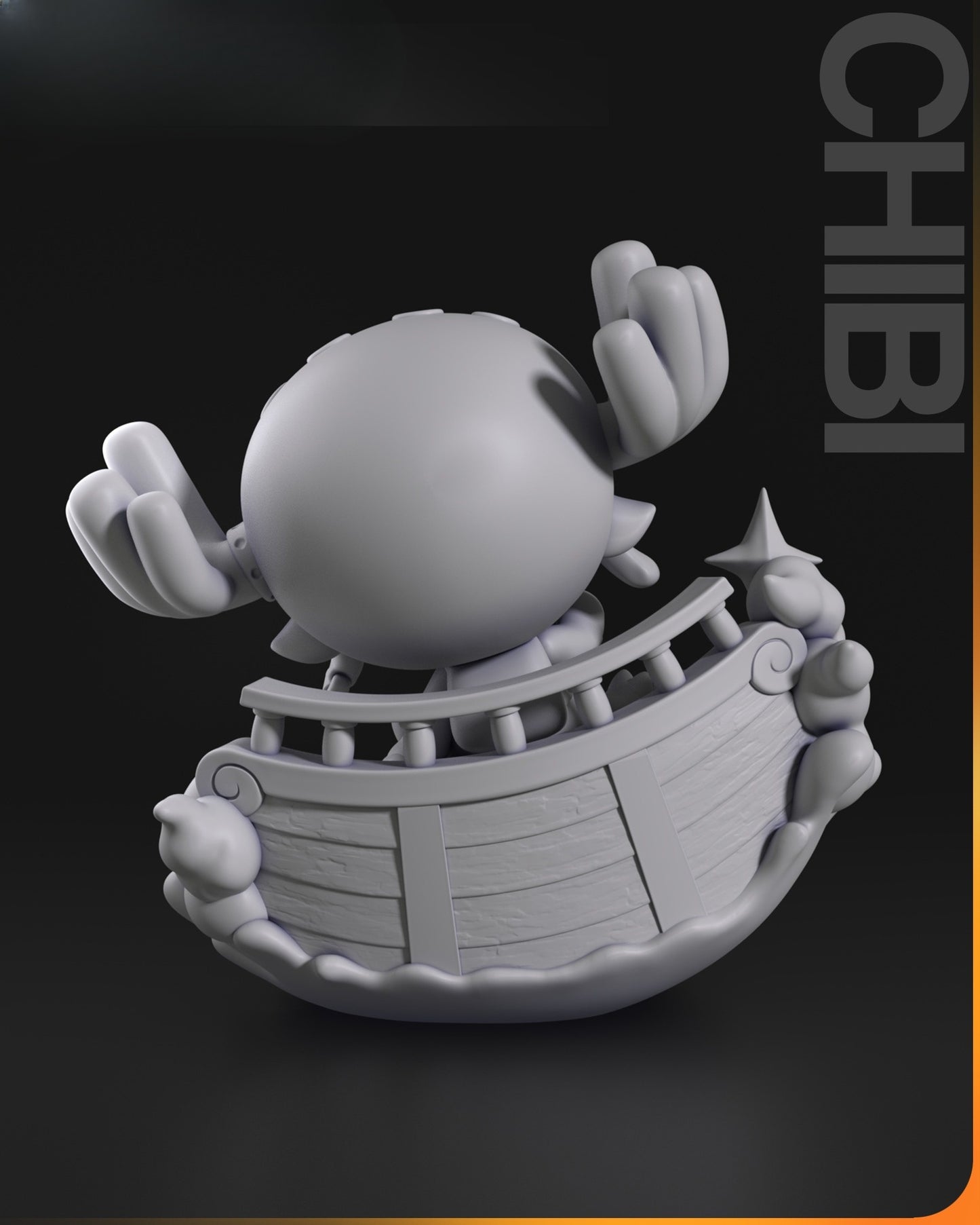 1546 Chibi_Tony Tony Chopper - STL 3D Print Files