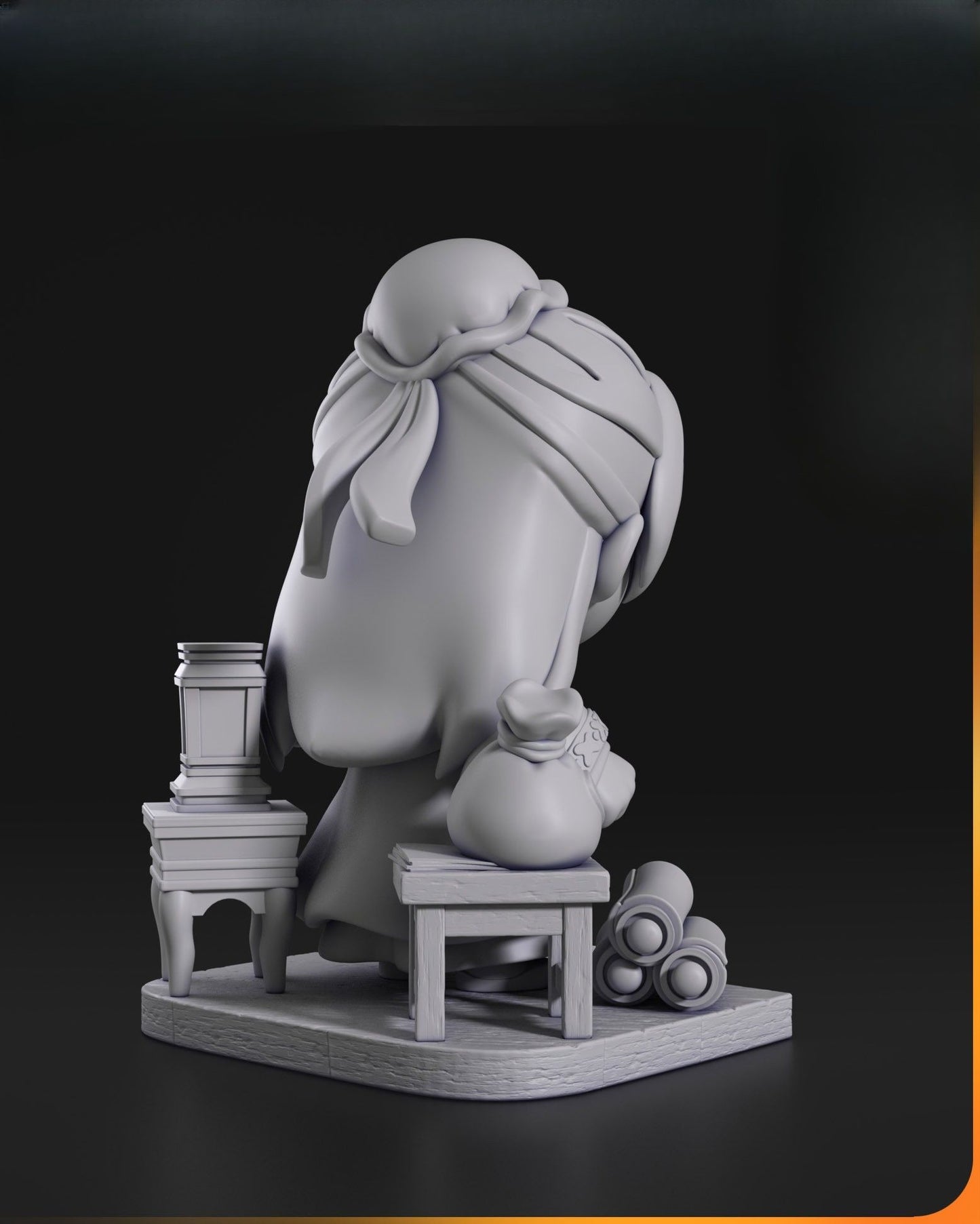 0559 Chibi Jinshi_The Apothecary Diaries - STL 3D Print Files