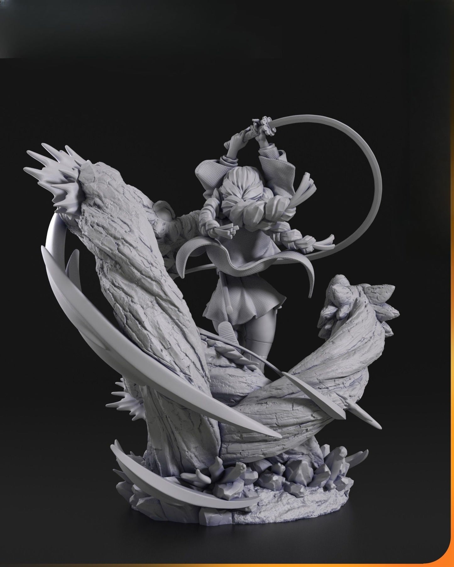 0346 Mitsuri Kanroji_Demon Slayer - STL 3D Print Files