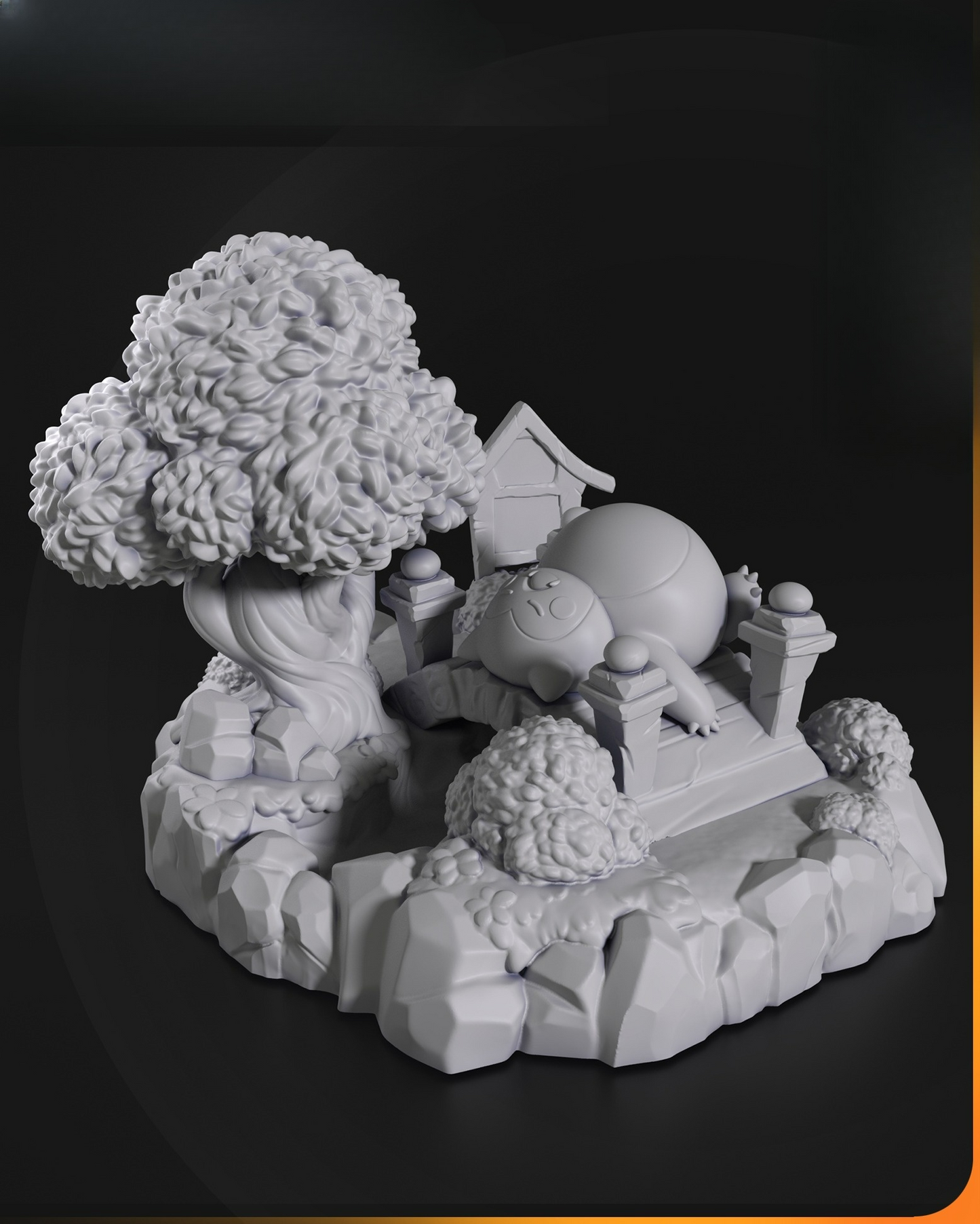 0041 Snorlax - STL 3D Print Files