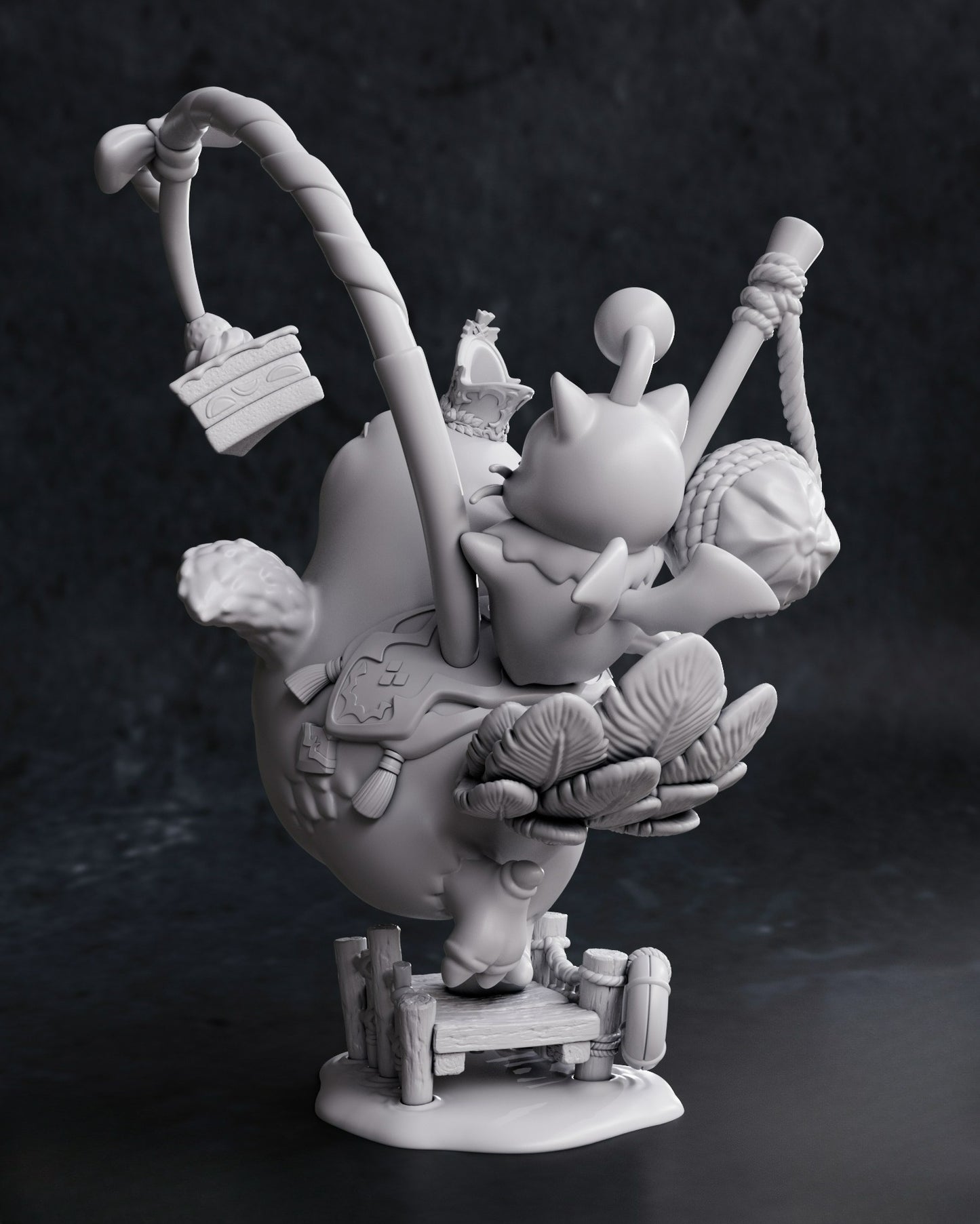 0008 Chocobo - Final Fantasy VII - STL 3D Print Files