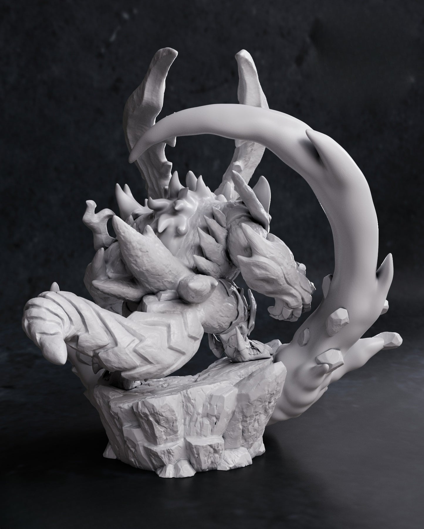 0013 Ifrit - Final Fantasy XVI - STL 3D Print Files