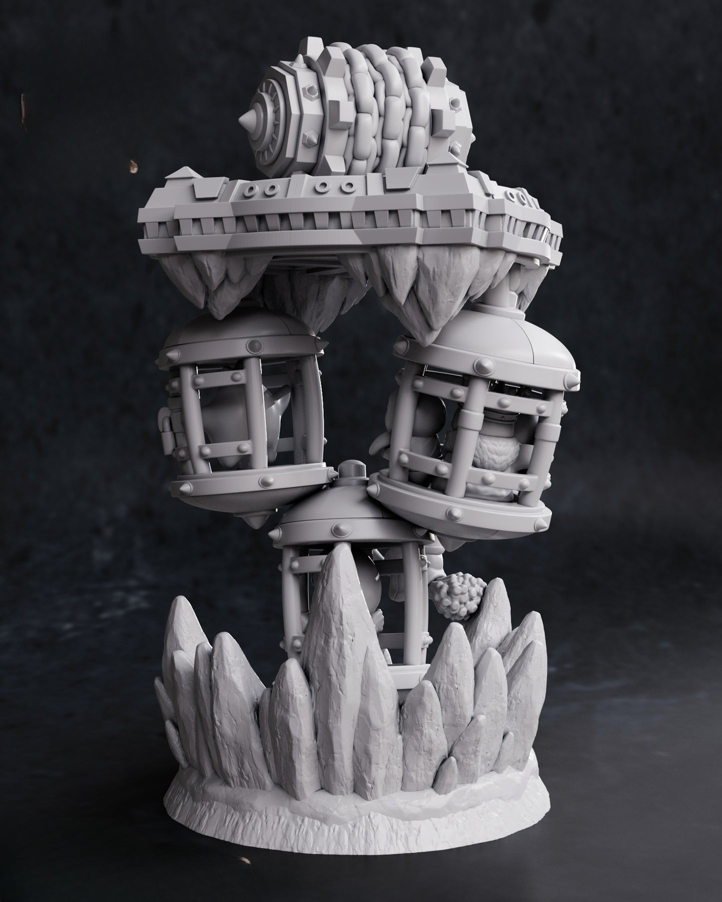 0024 Lumali Diorama from Supermario - STL 3D Print Files