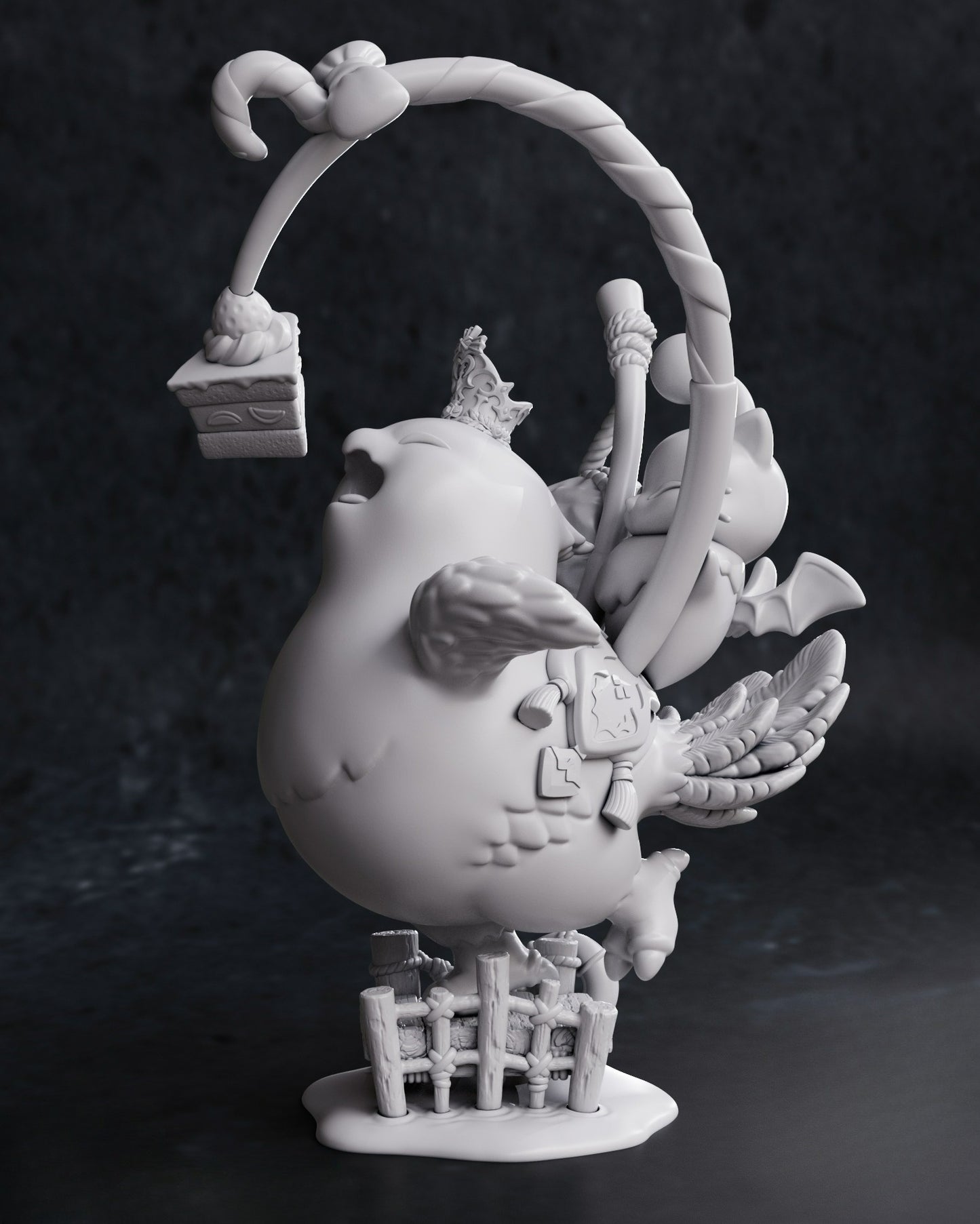 0008 Chocobo - Final Fantasy VII - STL 3D Print Files