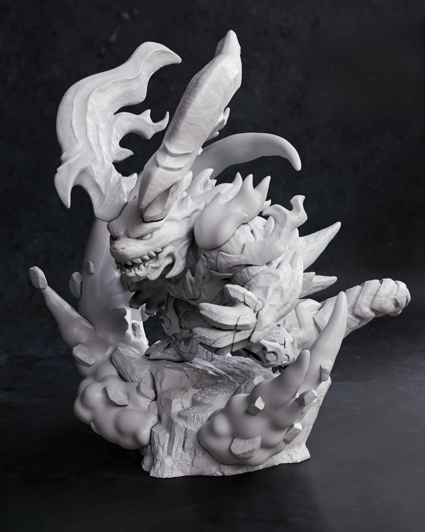 0013 Ifrit - Final Fantasy XVI - STL 3D Print Files