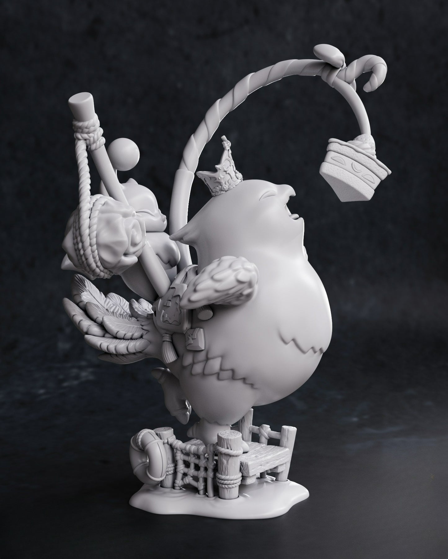 0008 Chocobo - Final Fantasy VII - STL 3D Print Files
