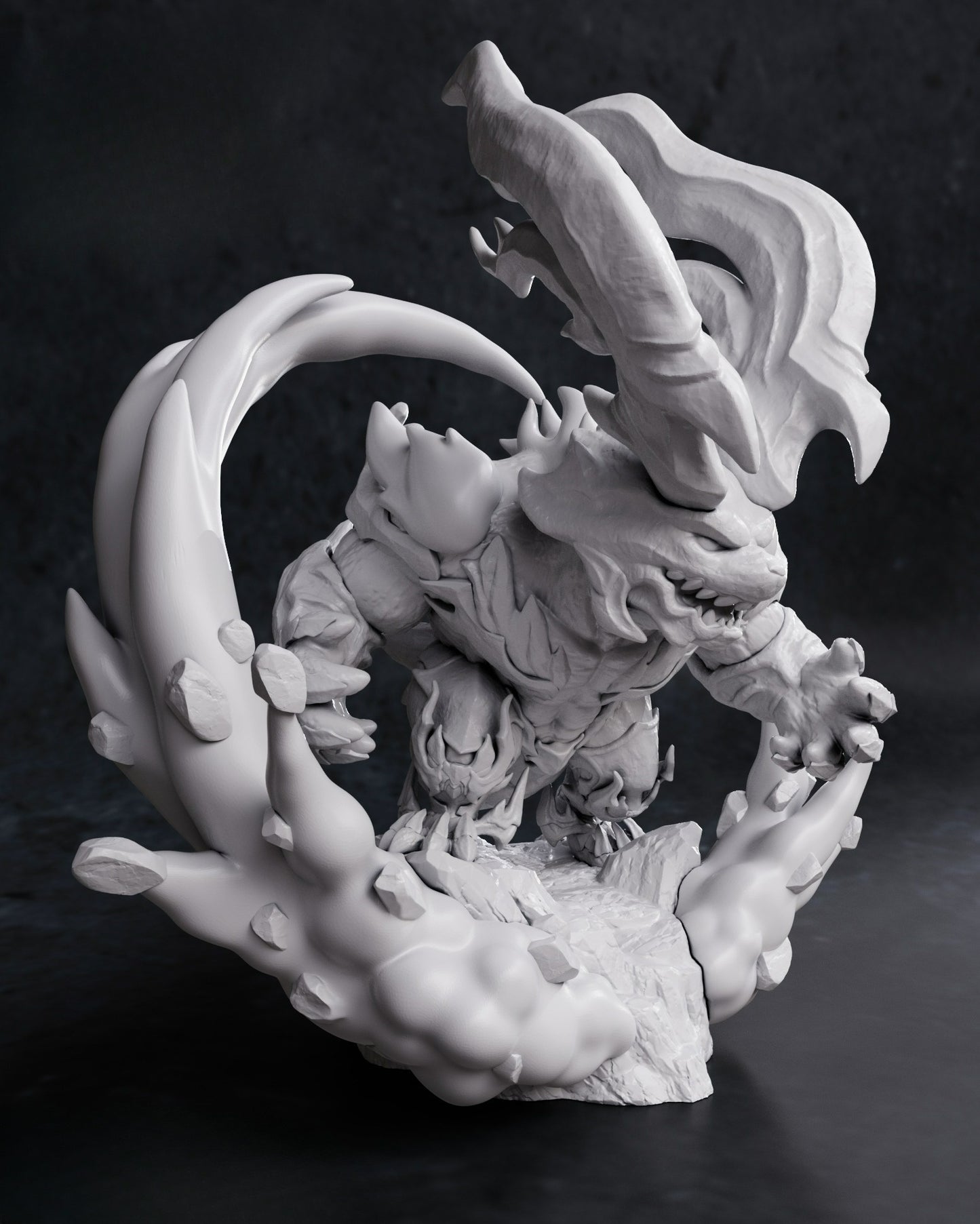 0013 Ifrit - Final Fantasy XVI - STL 3D Print Files