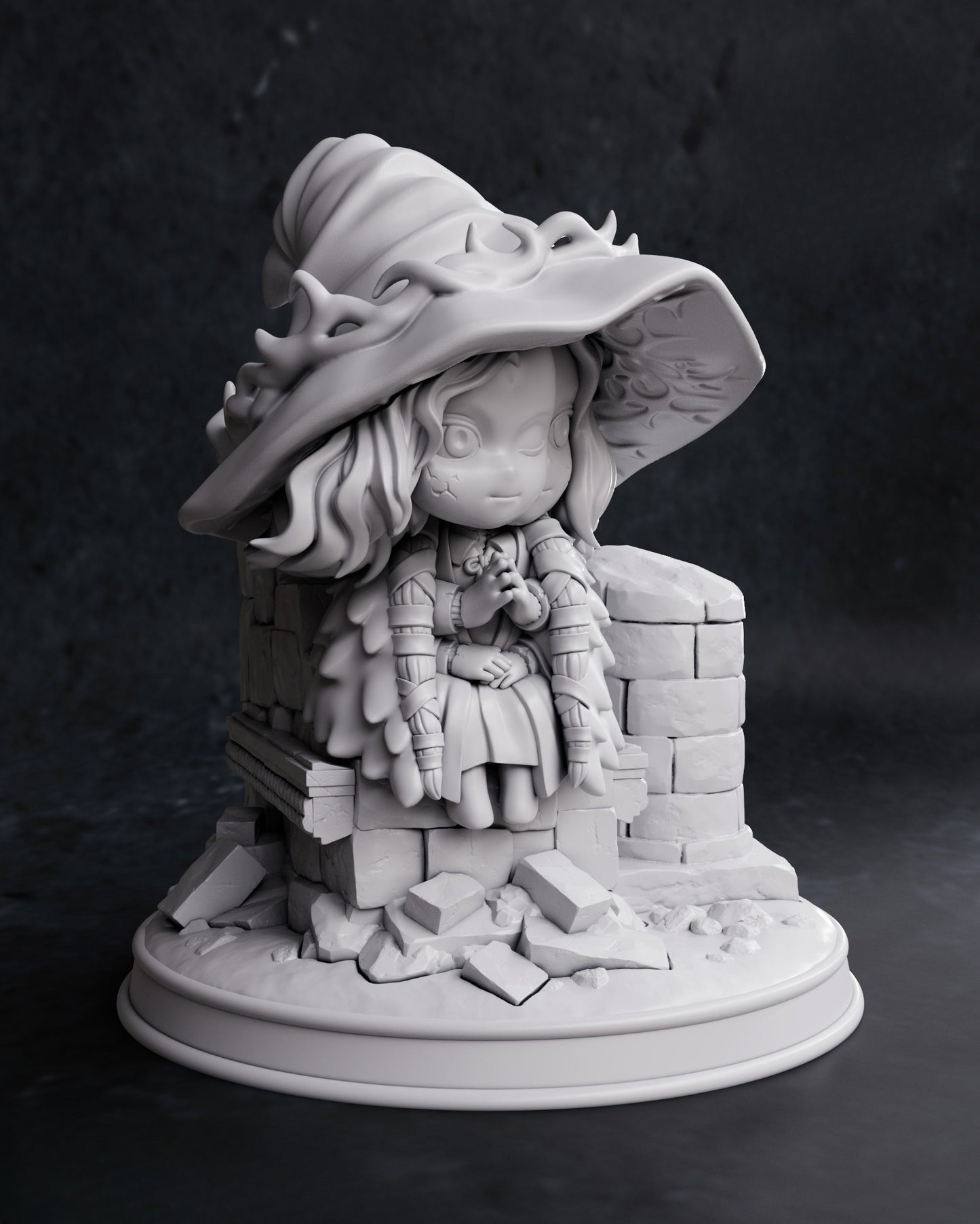 0019 Ranni from Elden Ring - STL 3D Print Files