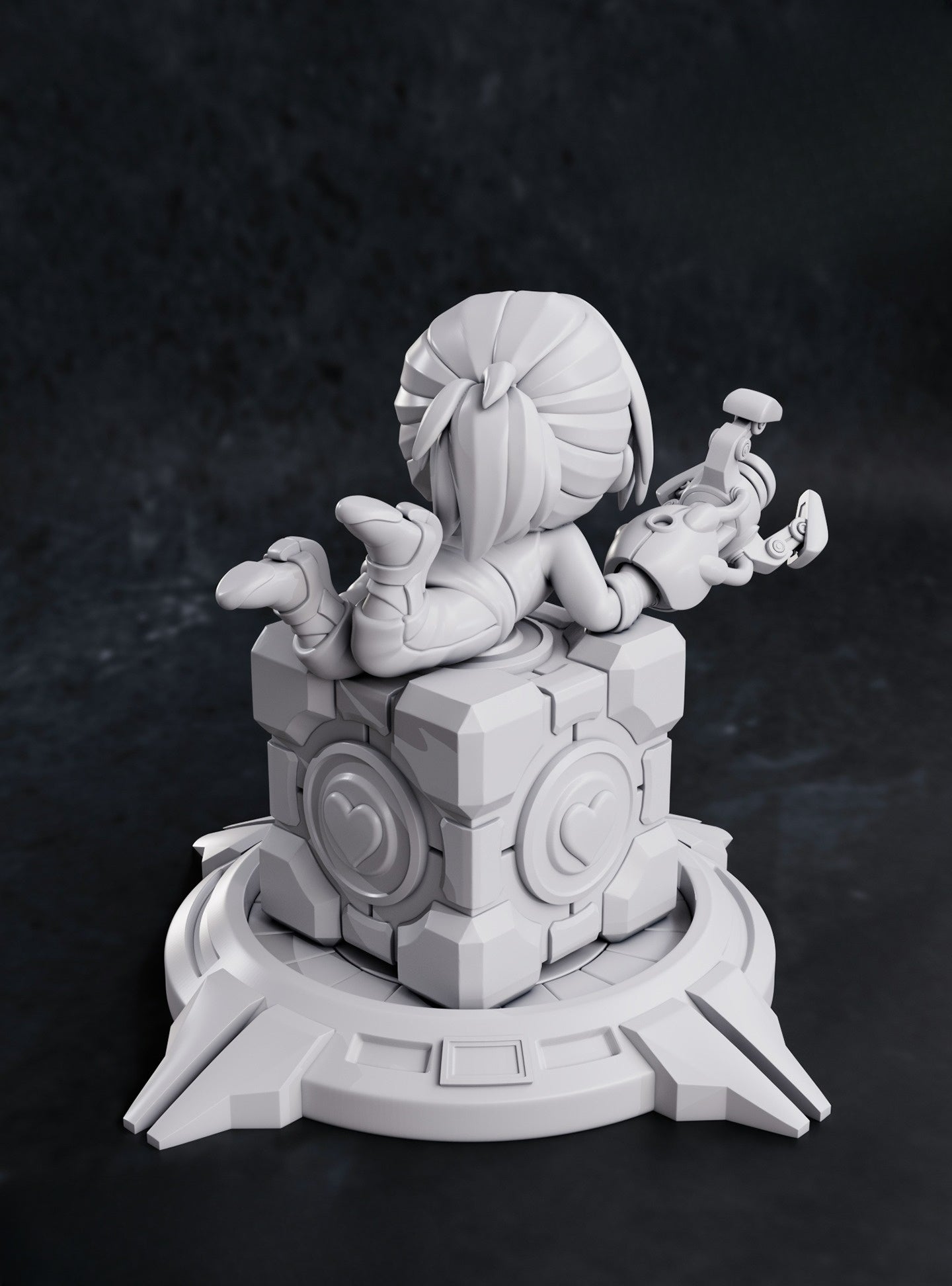 0009 Chell - STL 3D Print Files