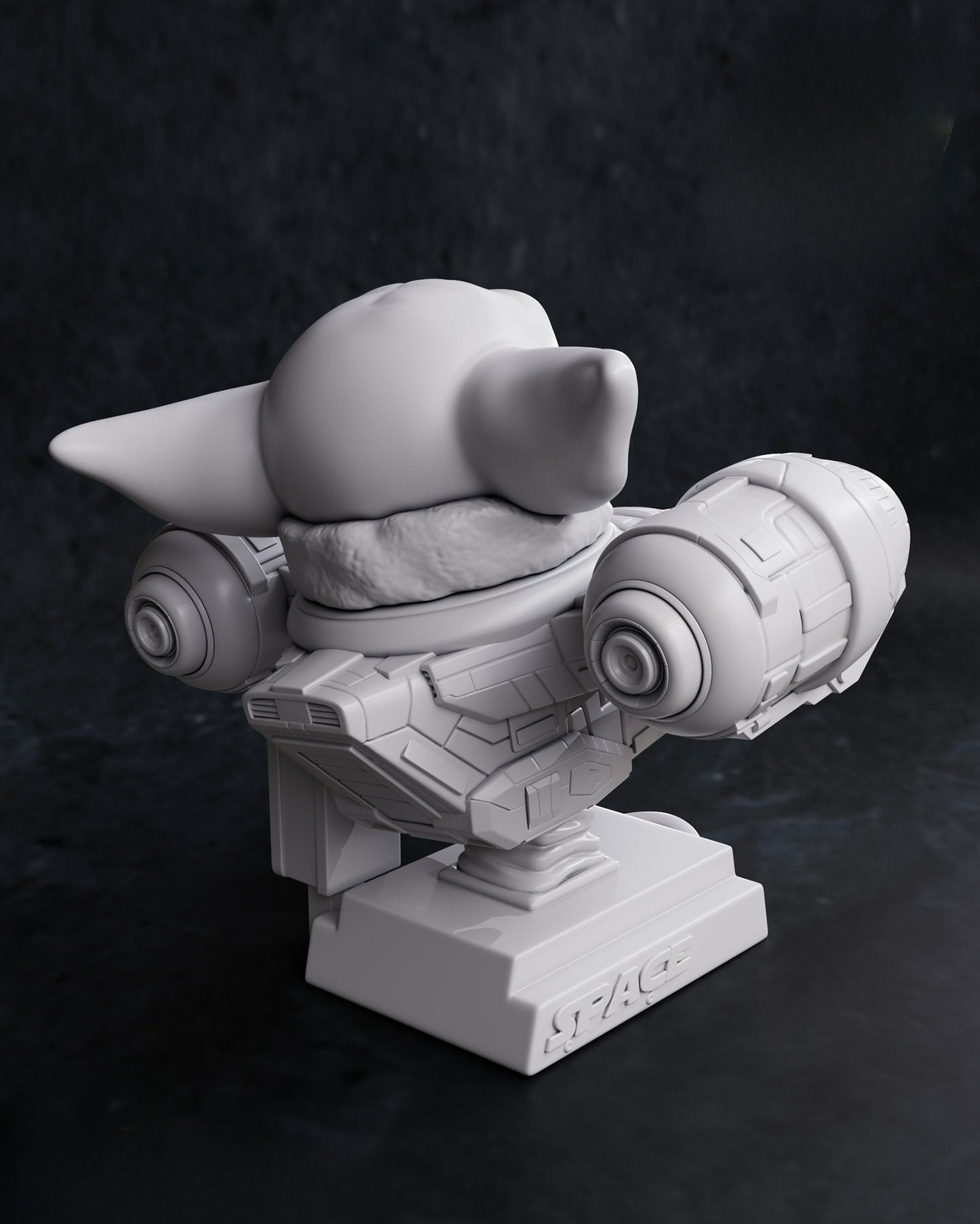 0022 Grogu from Mandalorian - STL 3D Print Files