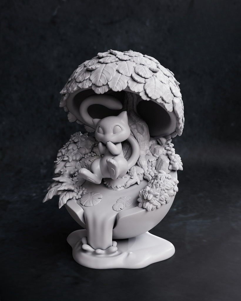 0016 Mew - Pokemon - STL 3D Print Files