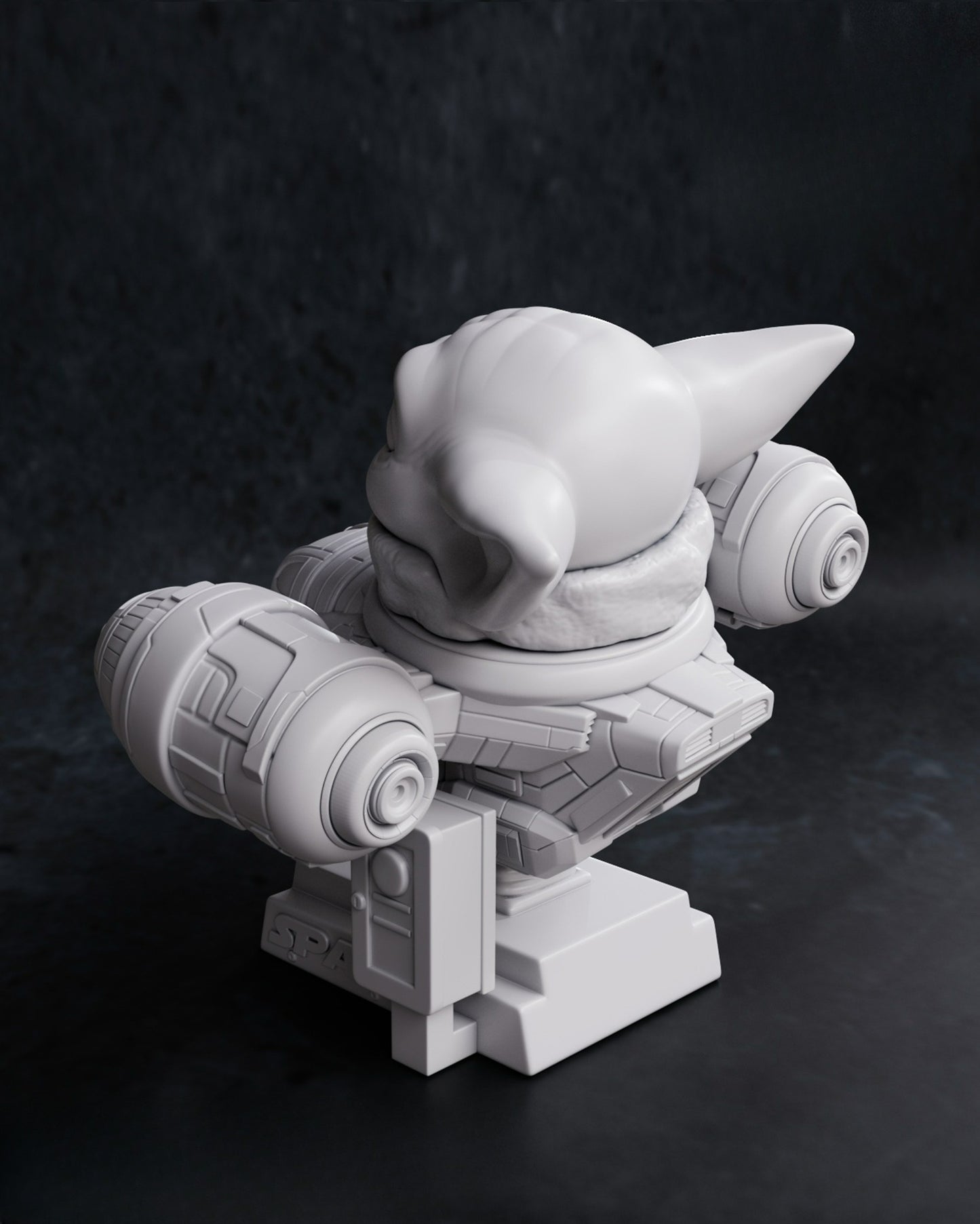 0022 Grogu from Mandalorian - STL 3D Print Files