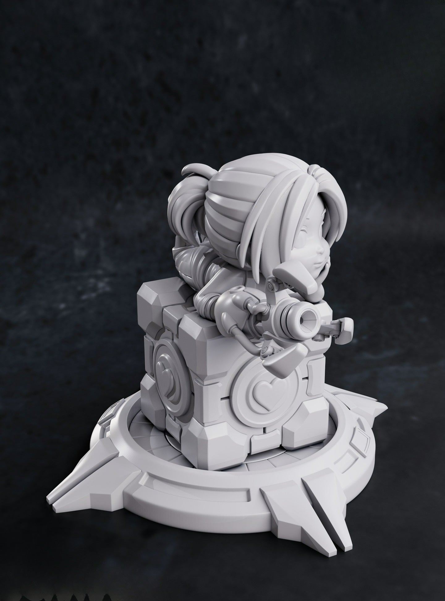 0009 Chell - STL 3D Print Files