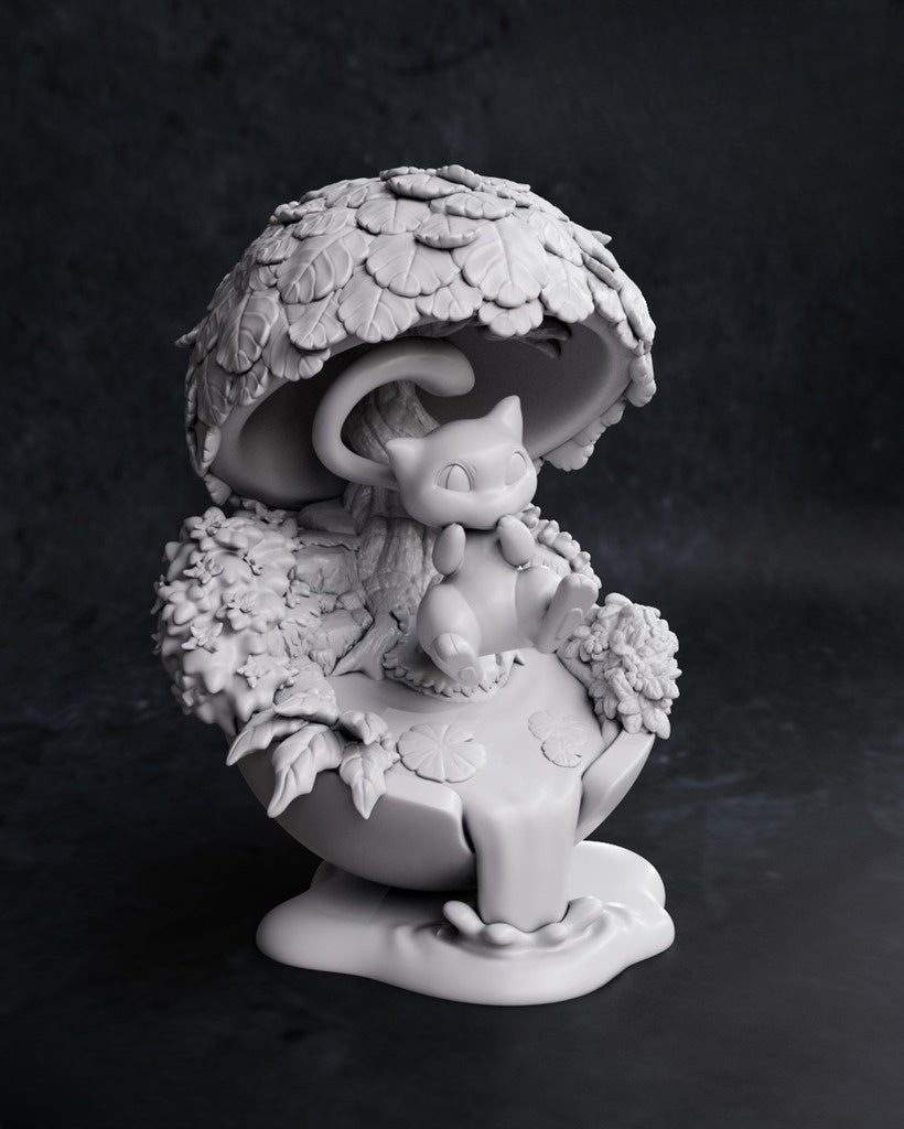 0016 Mew - Pokemon - STL 3D Print Files