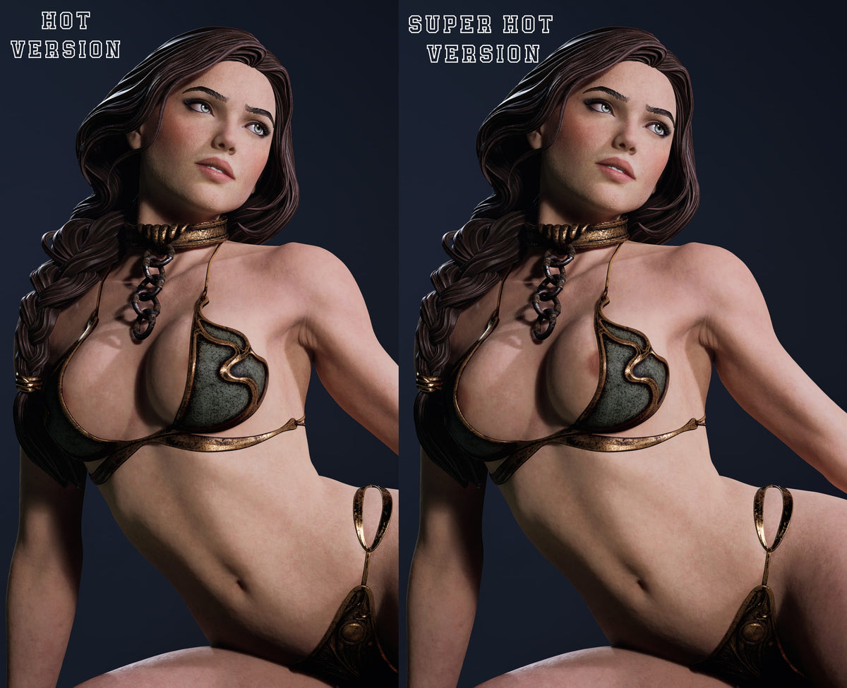 1988 Princess Leia_Star Wars NSFW - STL 3D Print Files