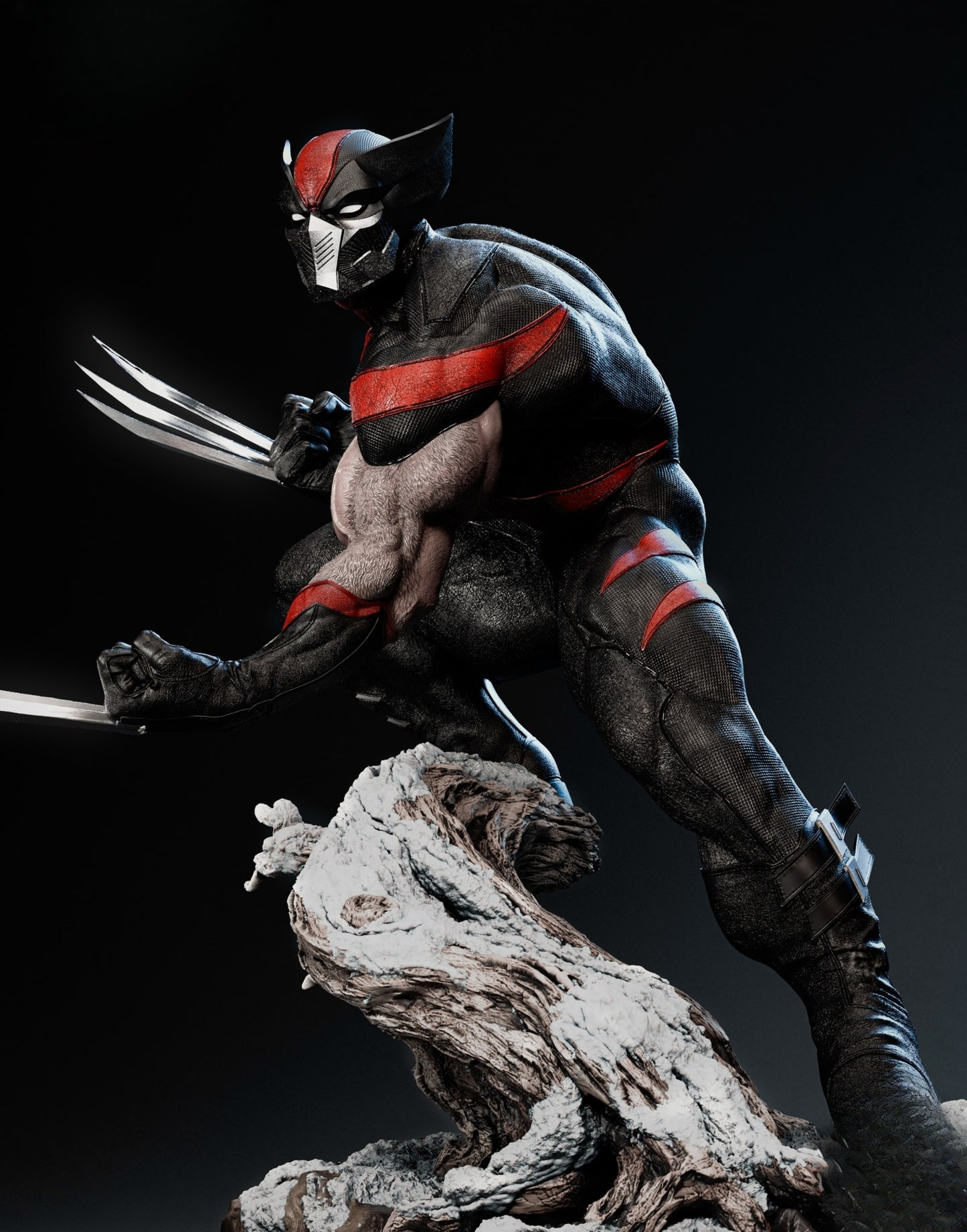 1006 Ultimate Wolverine_MarvelComics - STL 3D Print Files