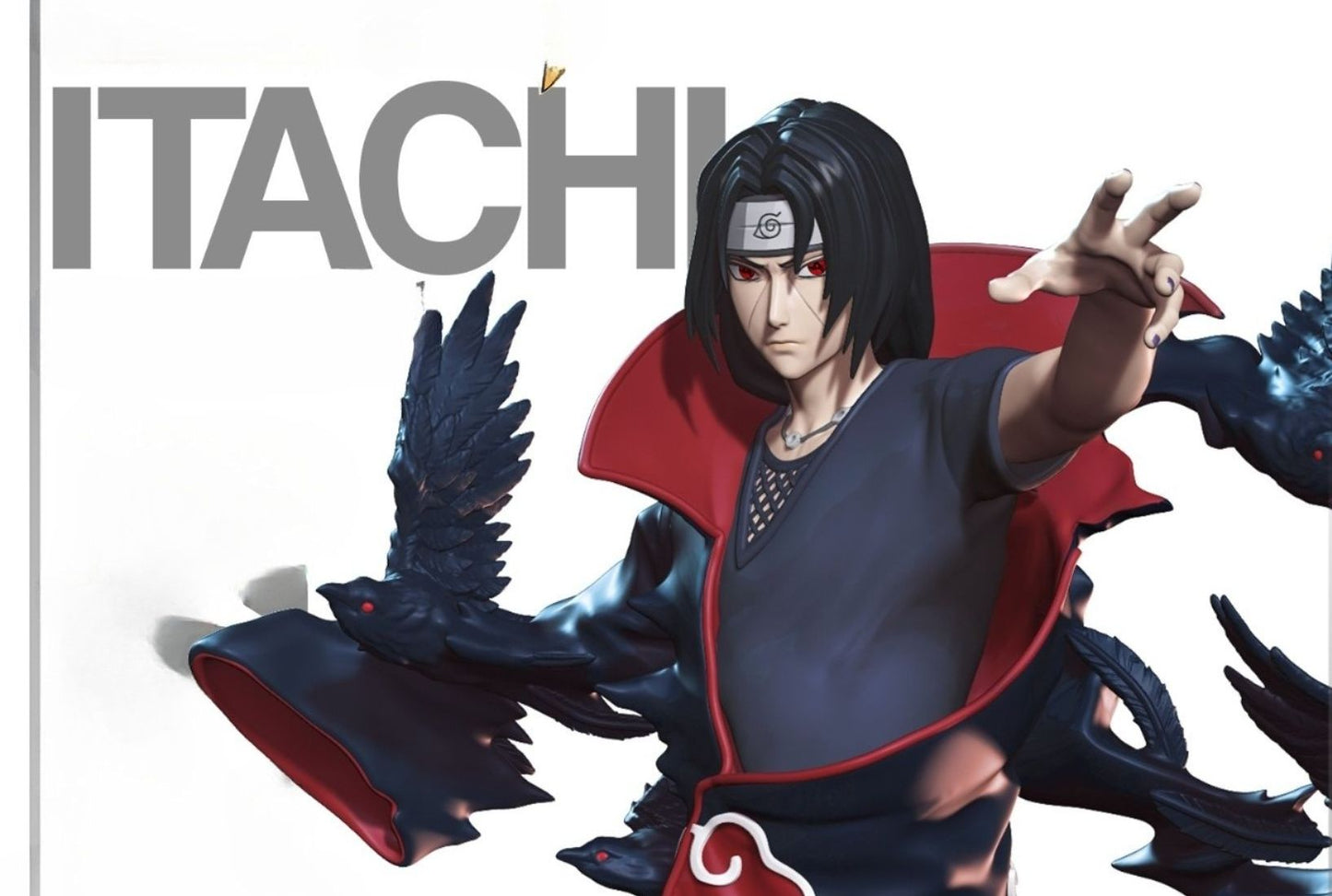 0334 Uchiha Itachi_Naruto Shippuden - STL 3D Print Files