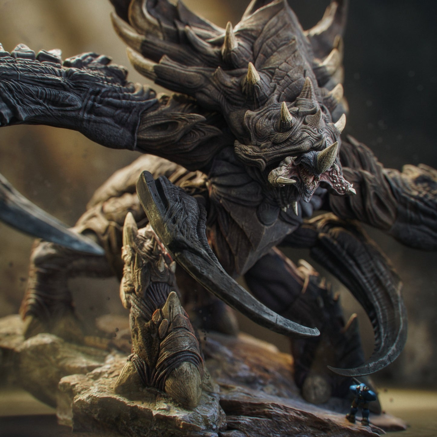 1198 Ultralisk_Starcraft II - STL 3D Print Files