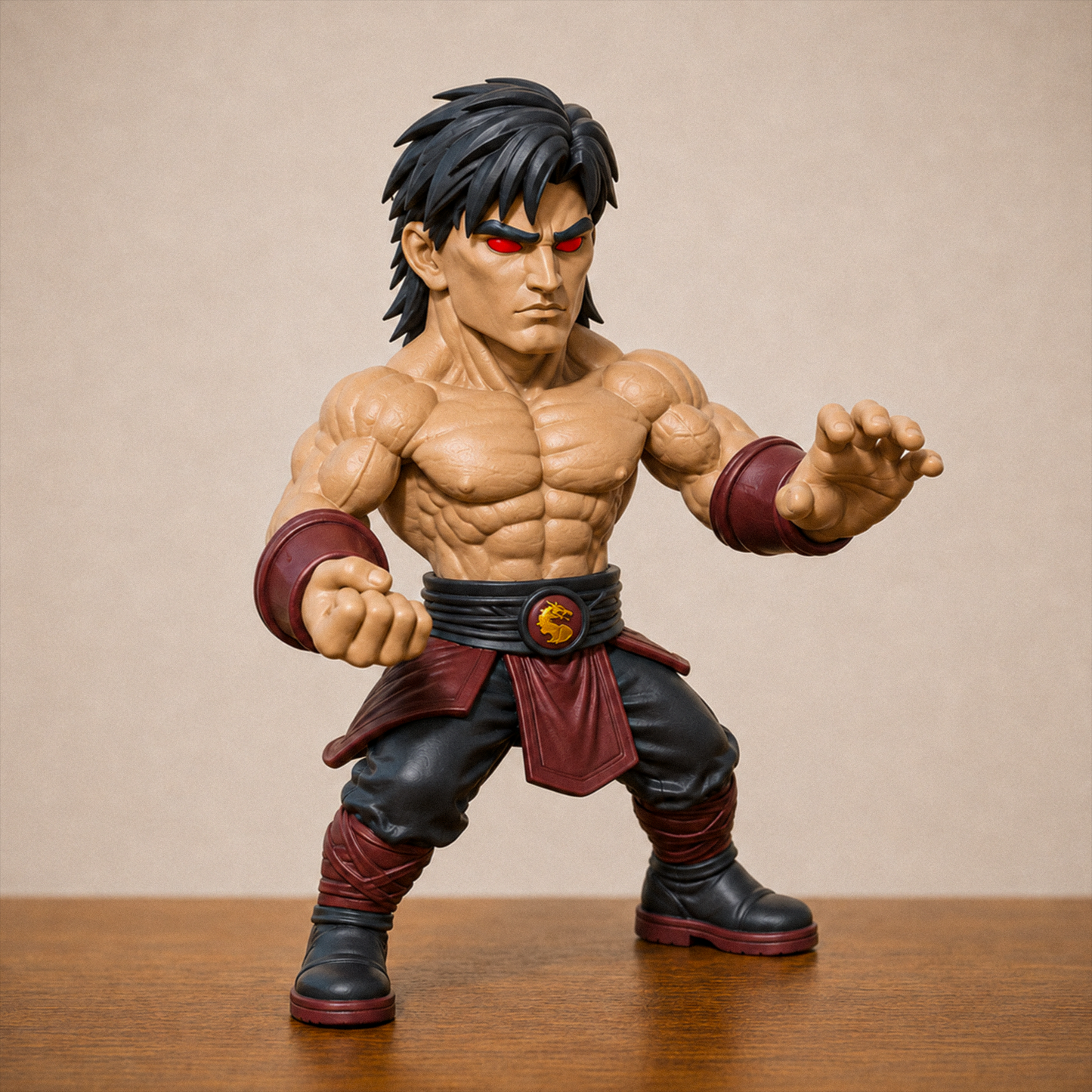 1538 Liu Kang_Mortal Kombat - STL 3D Print Files