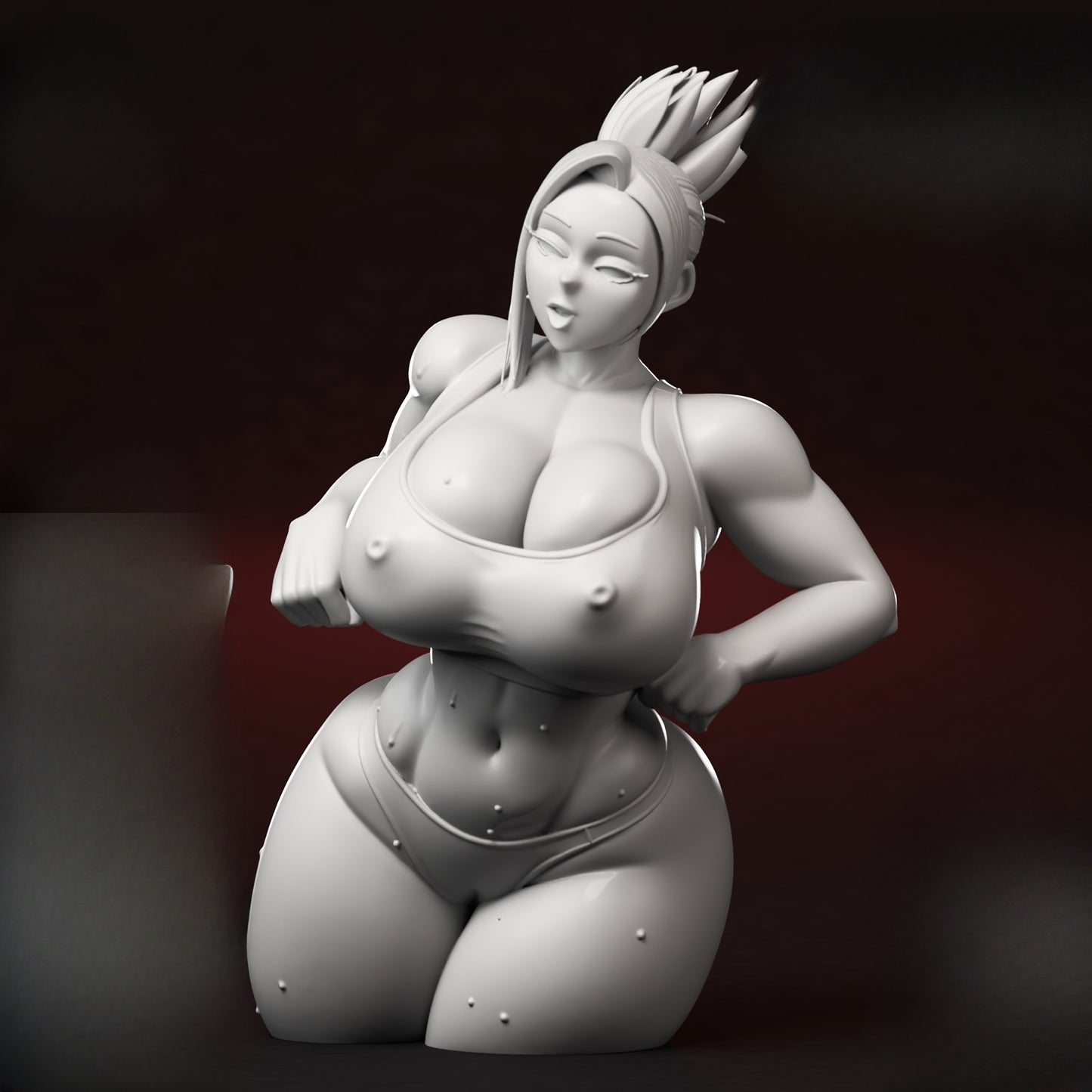 1459 Momo Yaoyorozu_My Hero Academia BUST - STL 3D Print Files