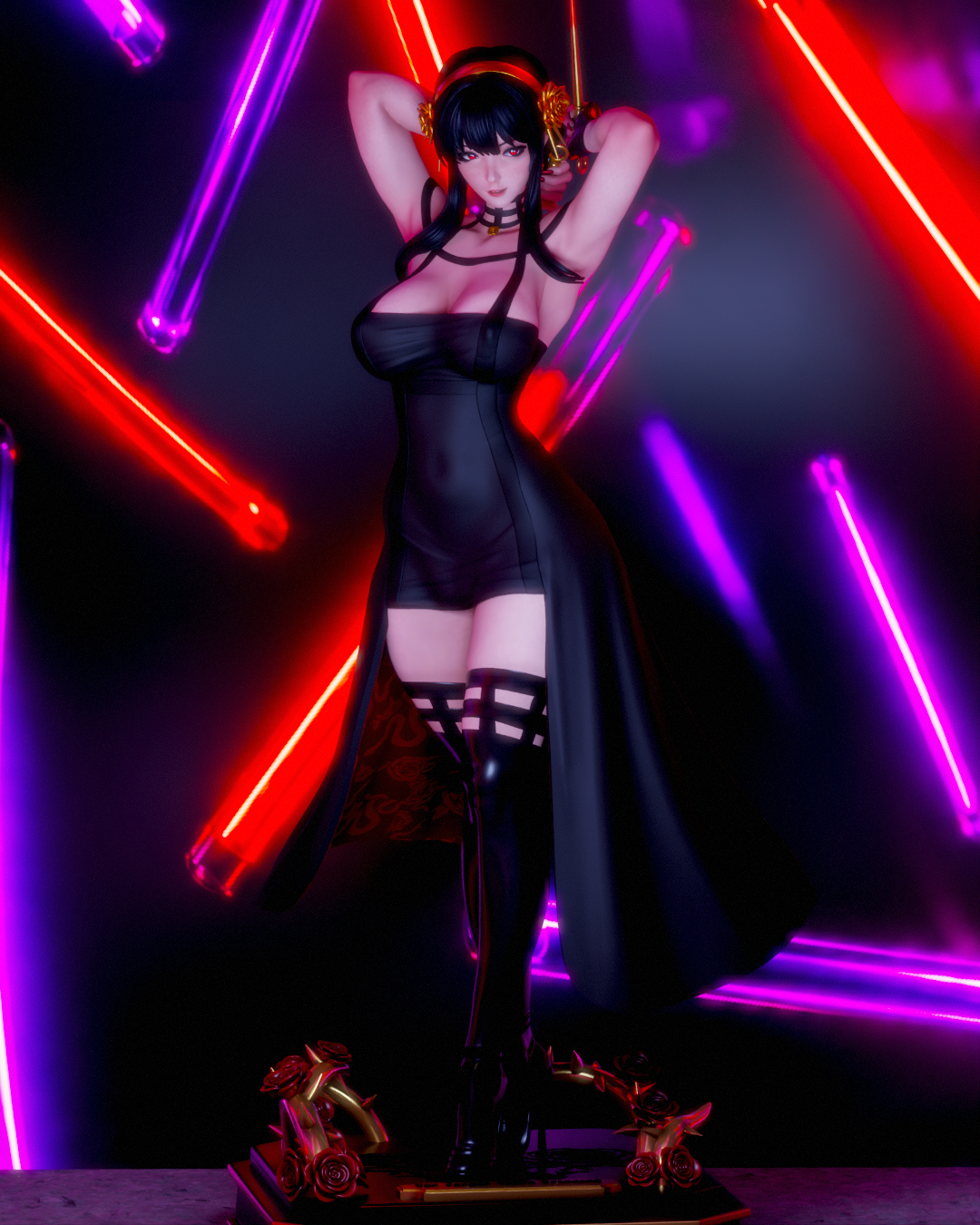 2198 Yor Forger_Spy × Family NSFW - STL 3D Print Files