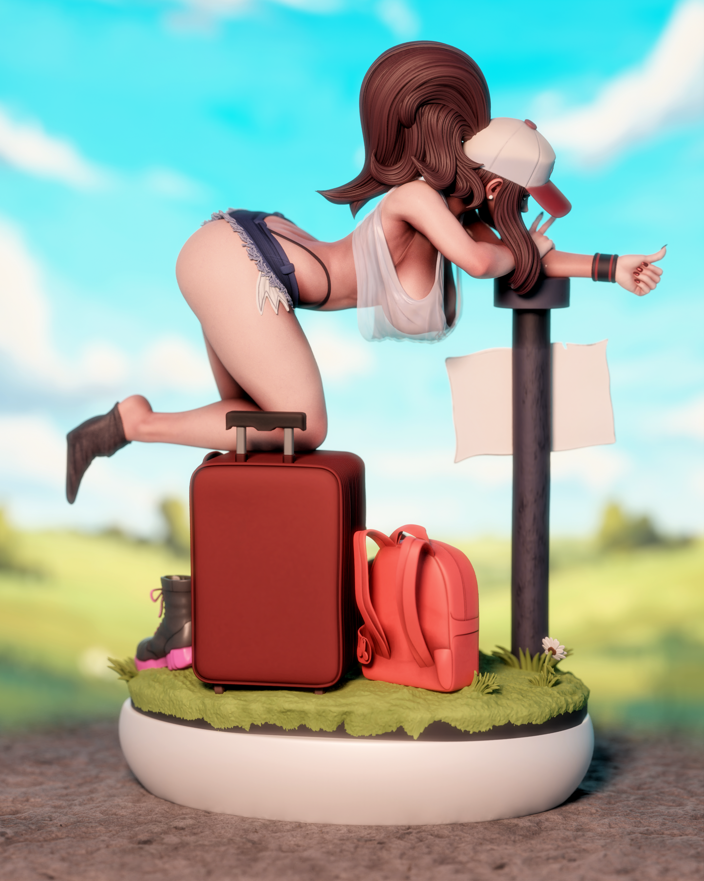 0880 Hilda Pokémon NSFW - STL 3D Print Files