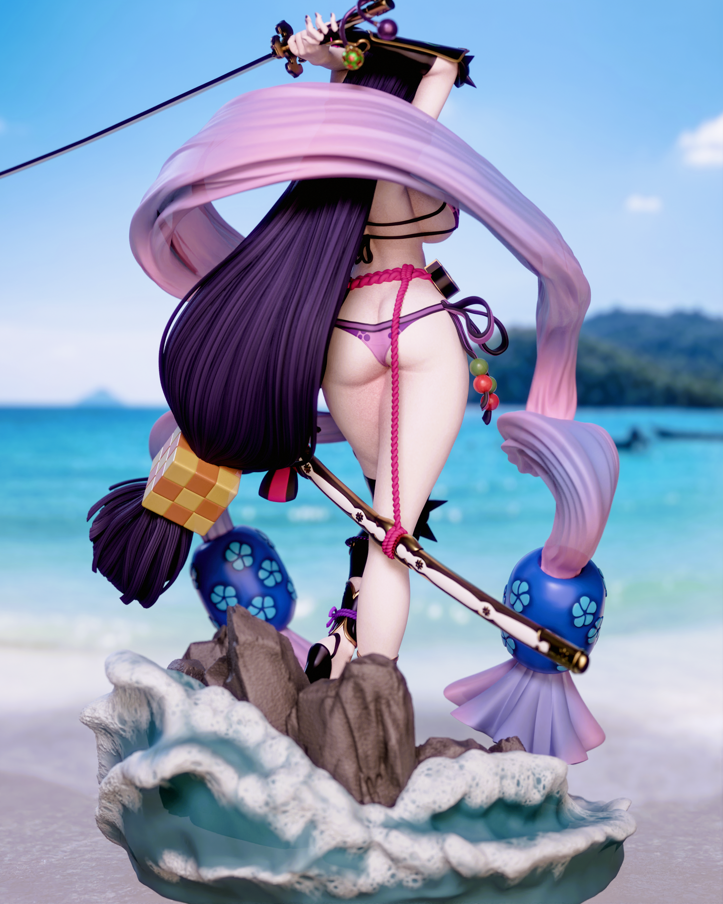 1461 Minamoto no Raykou_FateGrandOrder NSFW - STL 3D Print File