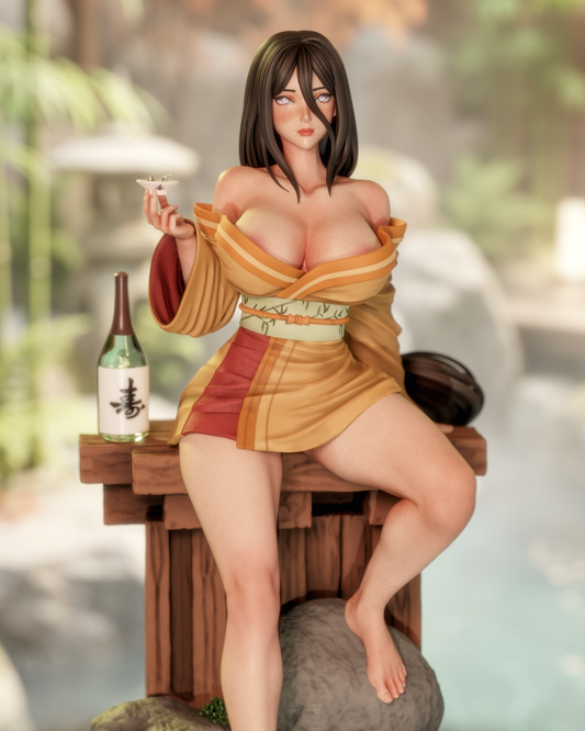 0864 Hanabi Scarlet Flower NSFW - STL 3D Print Files