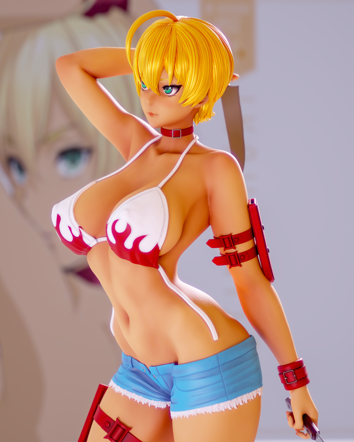 2197 Ikumi Mito_Food Wars! Shokugeki no Soma NSFW - STL 3D Print Files