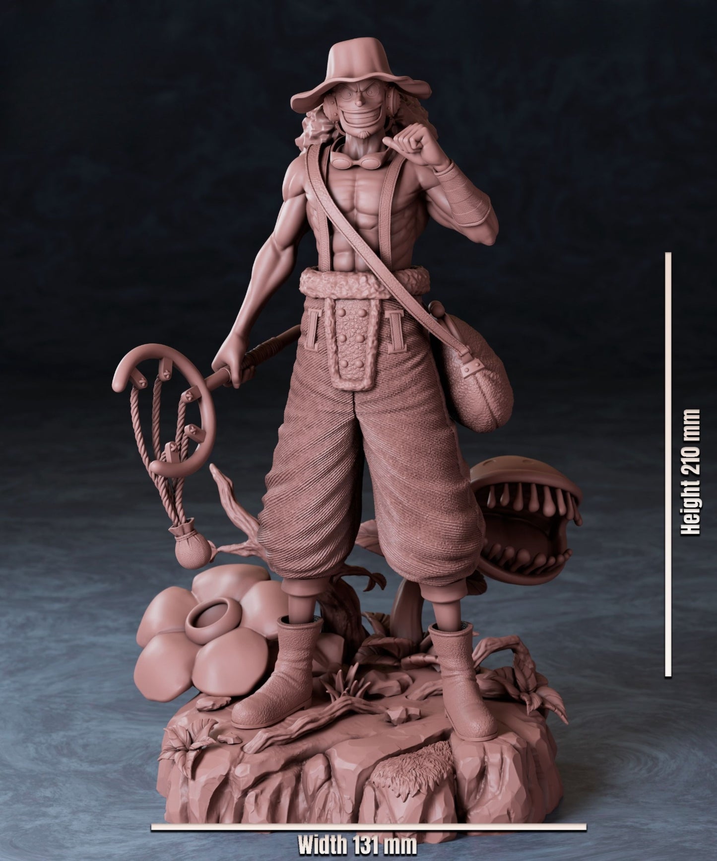 0223 Usopp (OP) - STL 3D Print Files