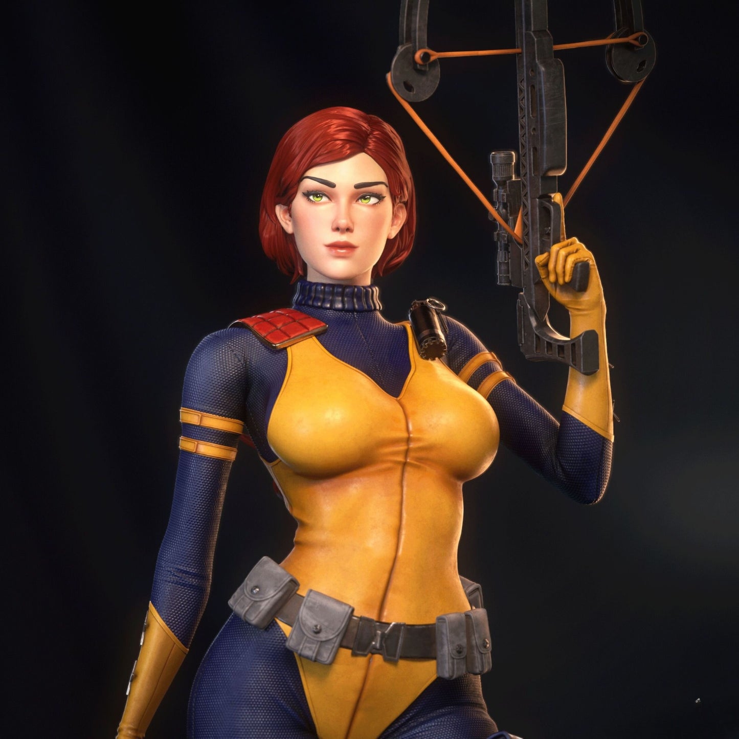 0262 Scarlett - STL 3D Print Files