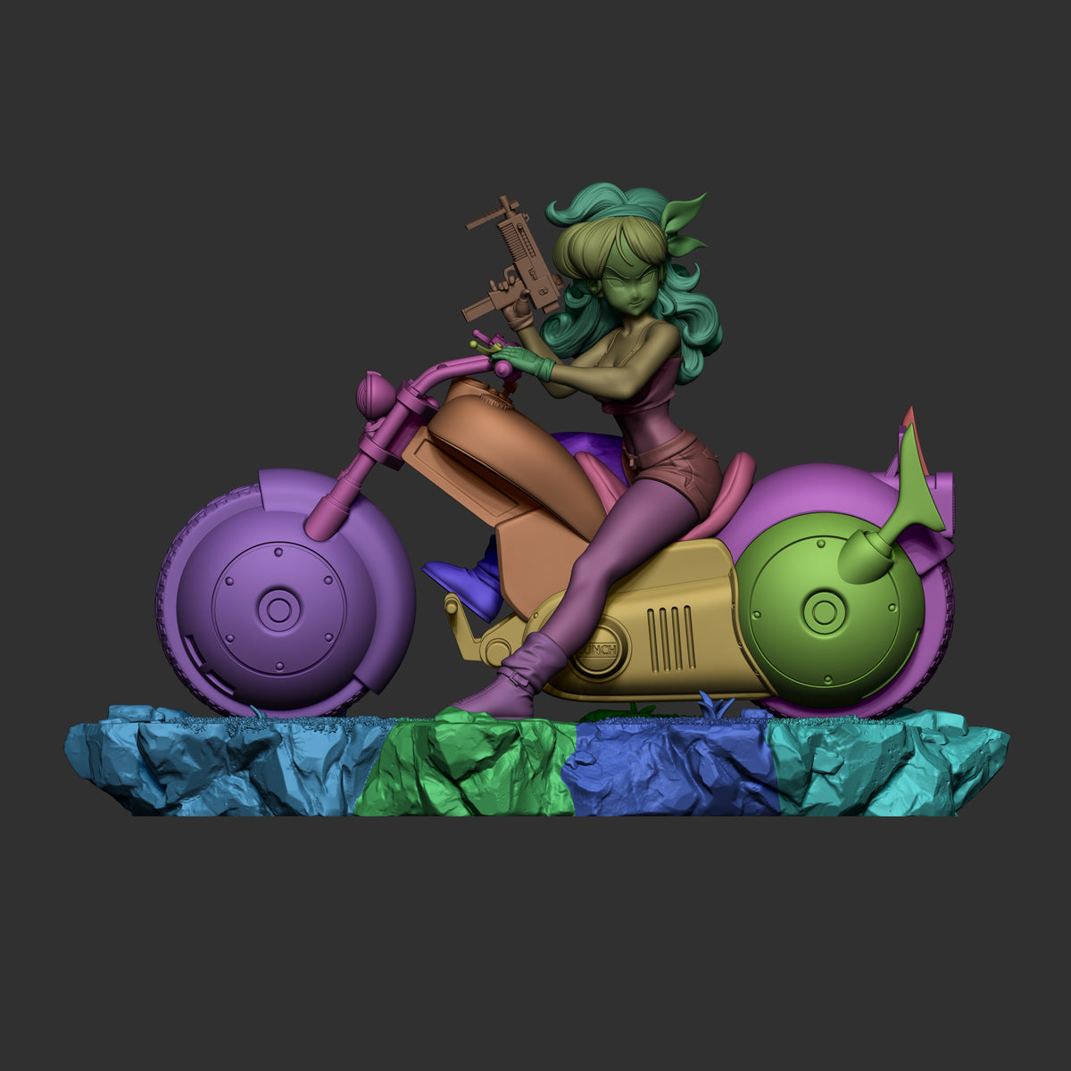 1912 Launch_Dragon Ball - STL 3D Print Files