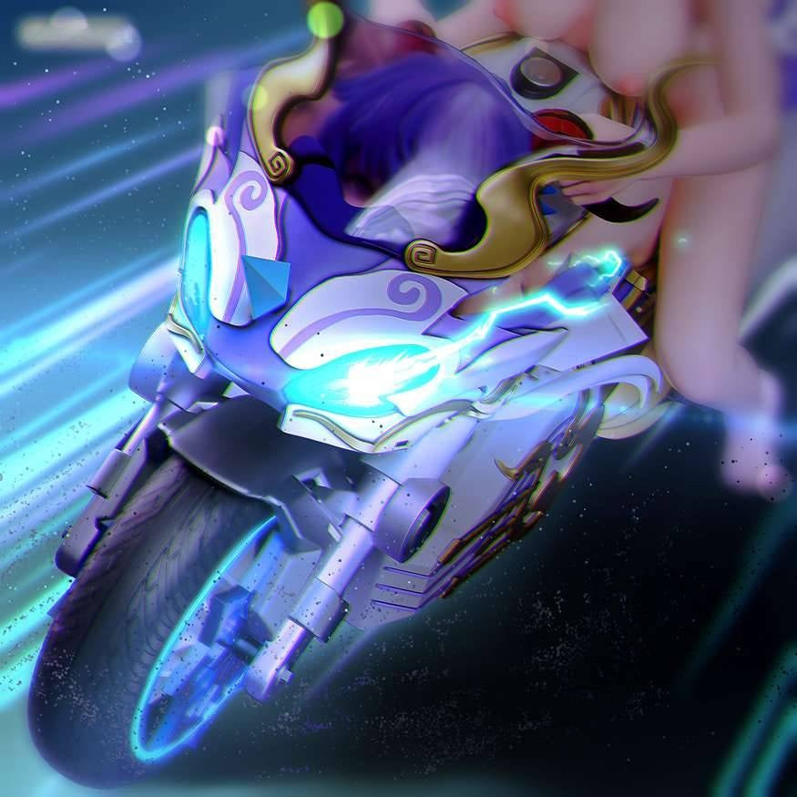 1044 Lumine Riding Girl NSFW - STL 3D Print Files