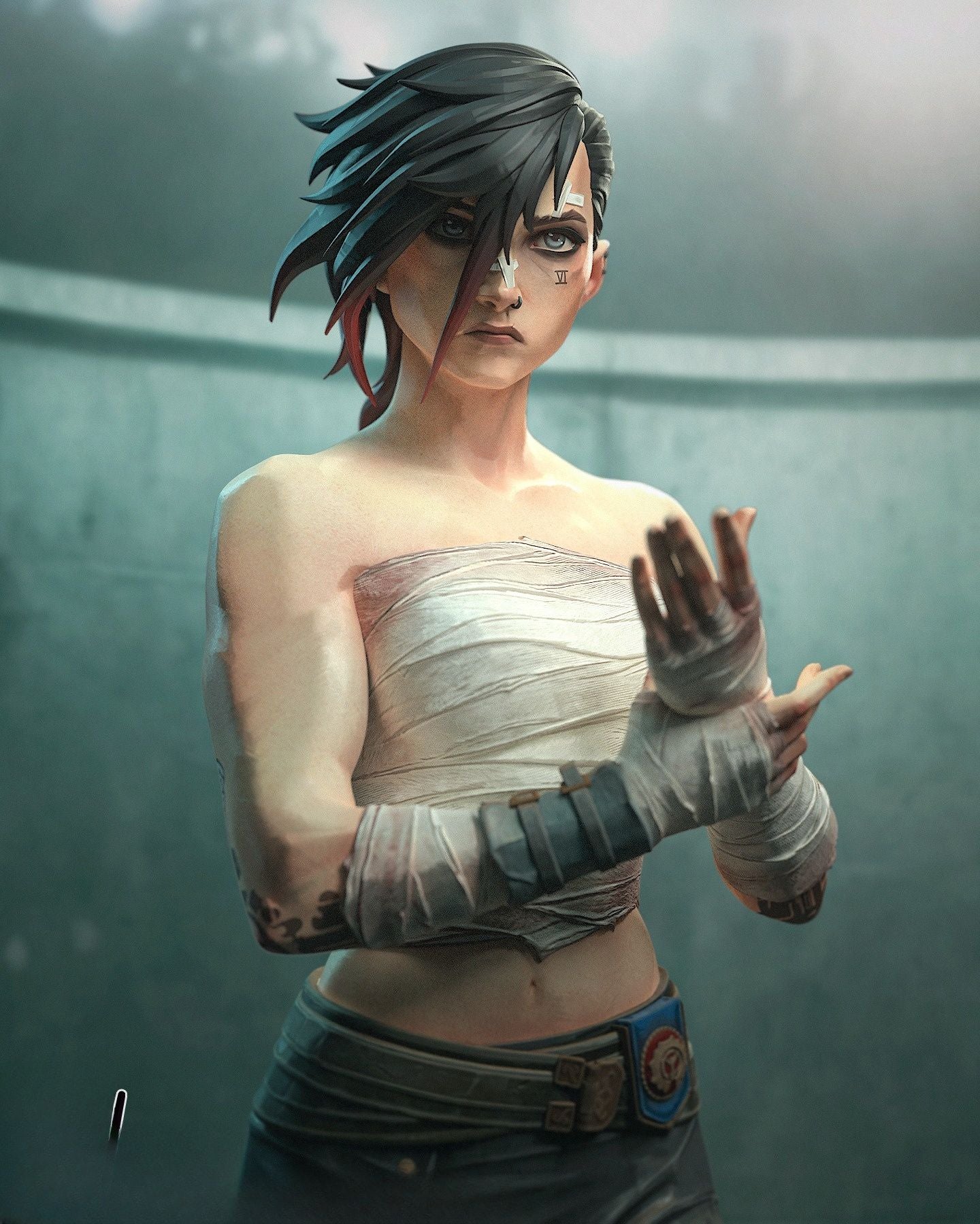 0369 Vi_Arena Fighter - STL 3D Print Files