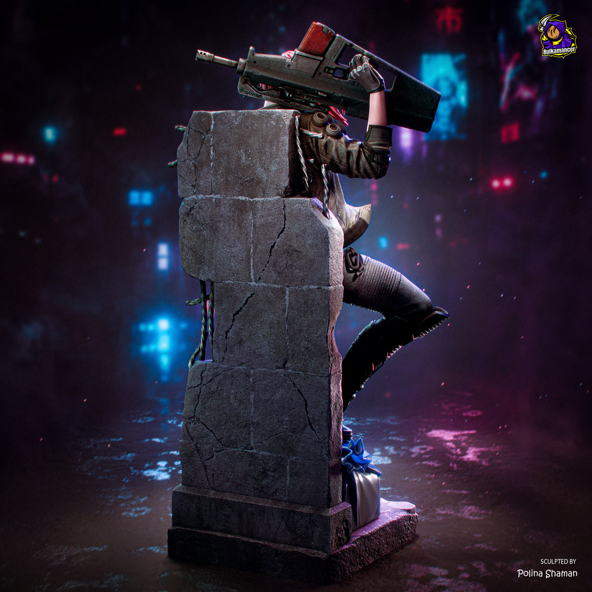 2014 Valerie_Cyberpunk 2077 - STL 3D Print Files