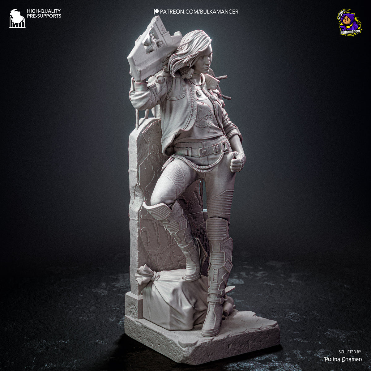 2014 Valerie_Cyberpunk 2077 - STL 3D Print Files