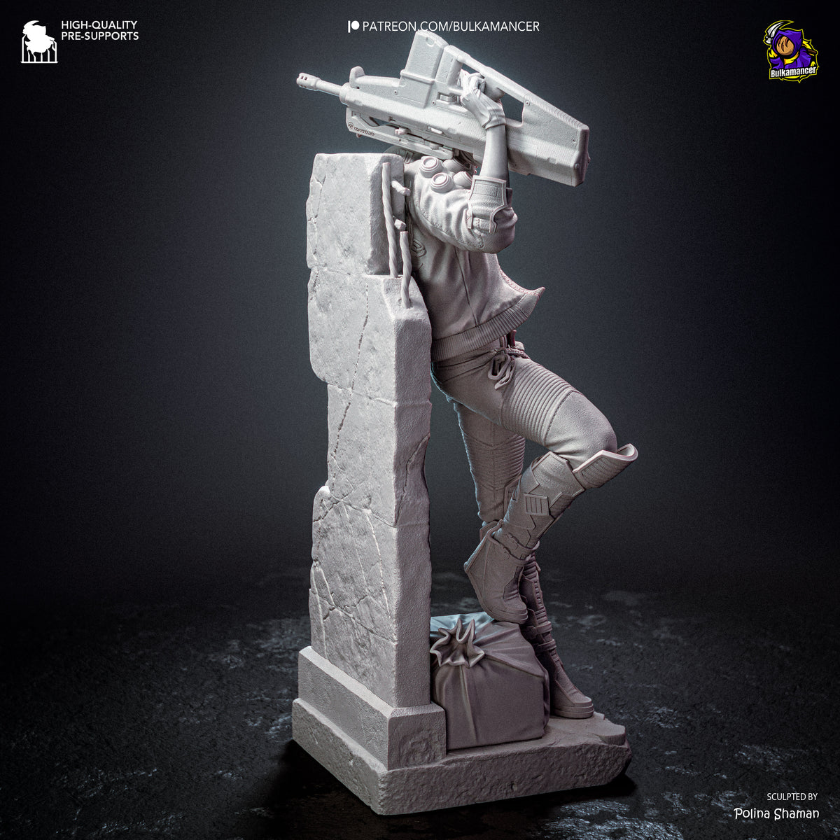 2014 Valerie_Cyberpunk 2077 - STL 3D Print Files