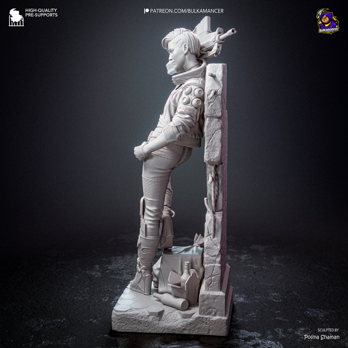 2014 Valerie_Cyberpunk 2077 - STL 3D Print Files