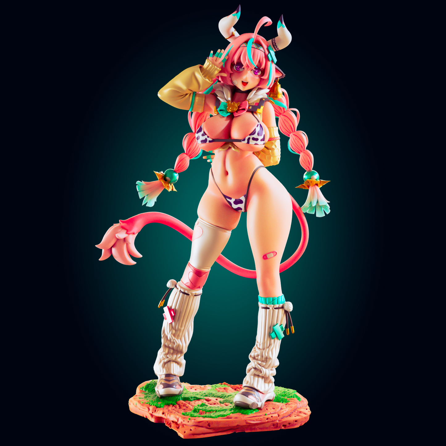 1283 Varesa_Genshin Impact Cowgirl - STL 3D Print File