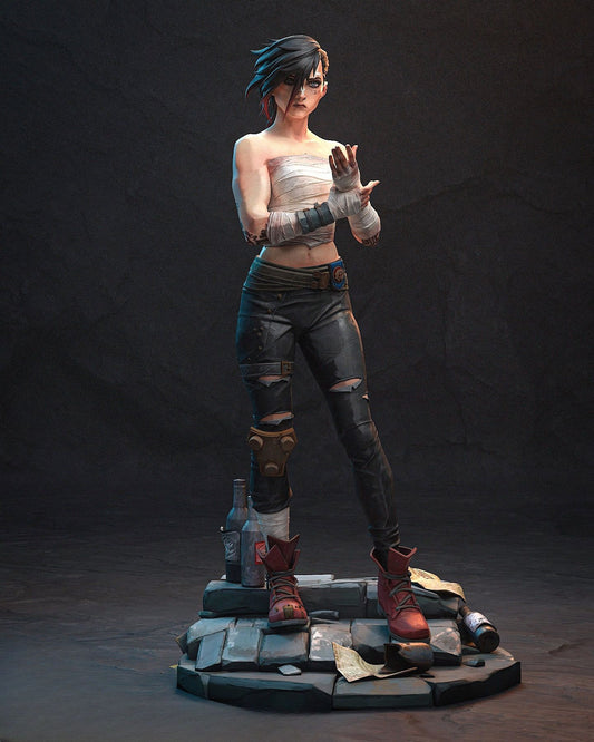 0369 Vi_Arena Fighter - STL 3D Print Files