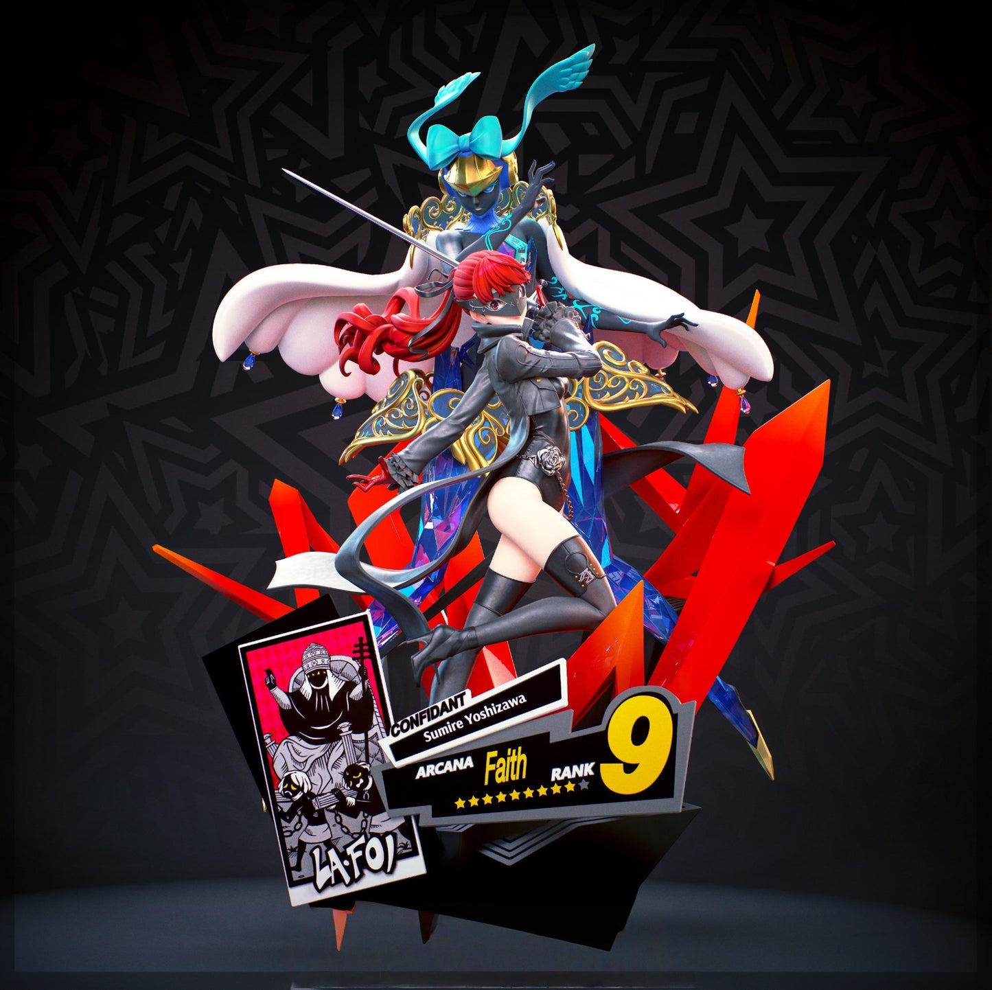 1708 Sumire Yoshizawa (Violet)_Persona 5 Royal - STL 3D Print Files