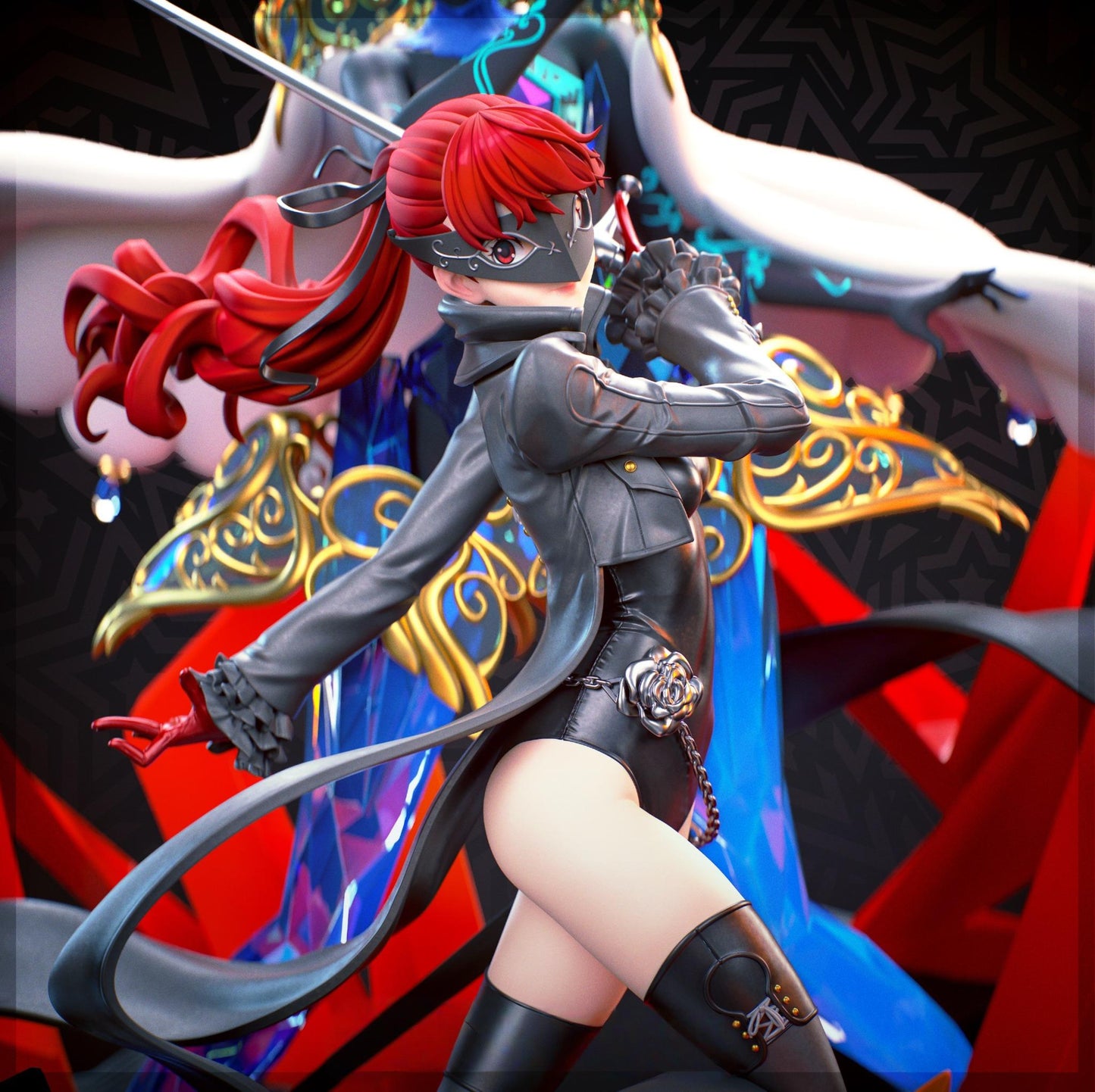 1708 Sumire Yoshizawa (Violet)_Persona 5 Royal - STL 3D Print Files