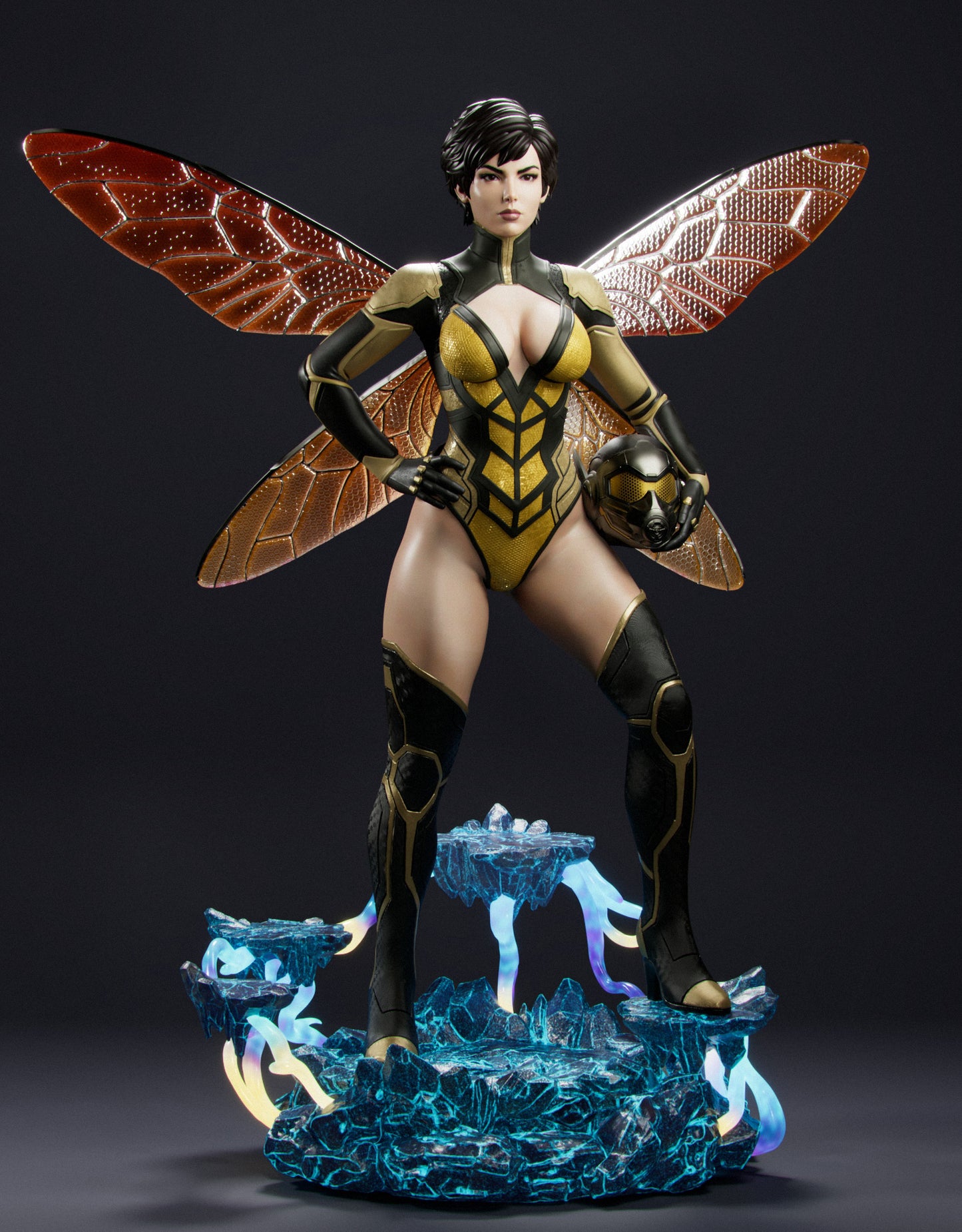 1680 The Wasp_Marvel Comics - STL 3D Print Files