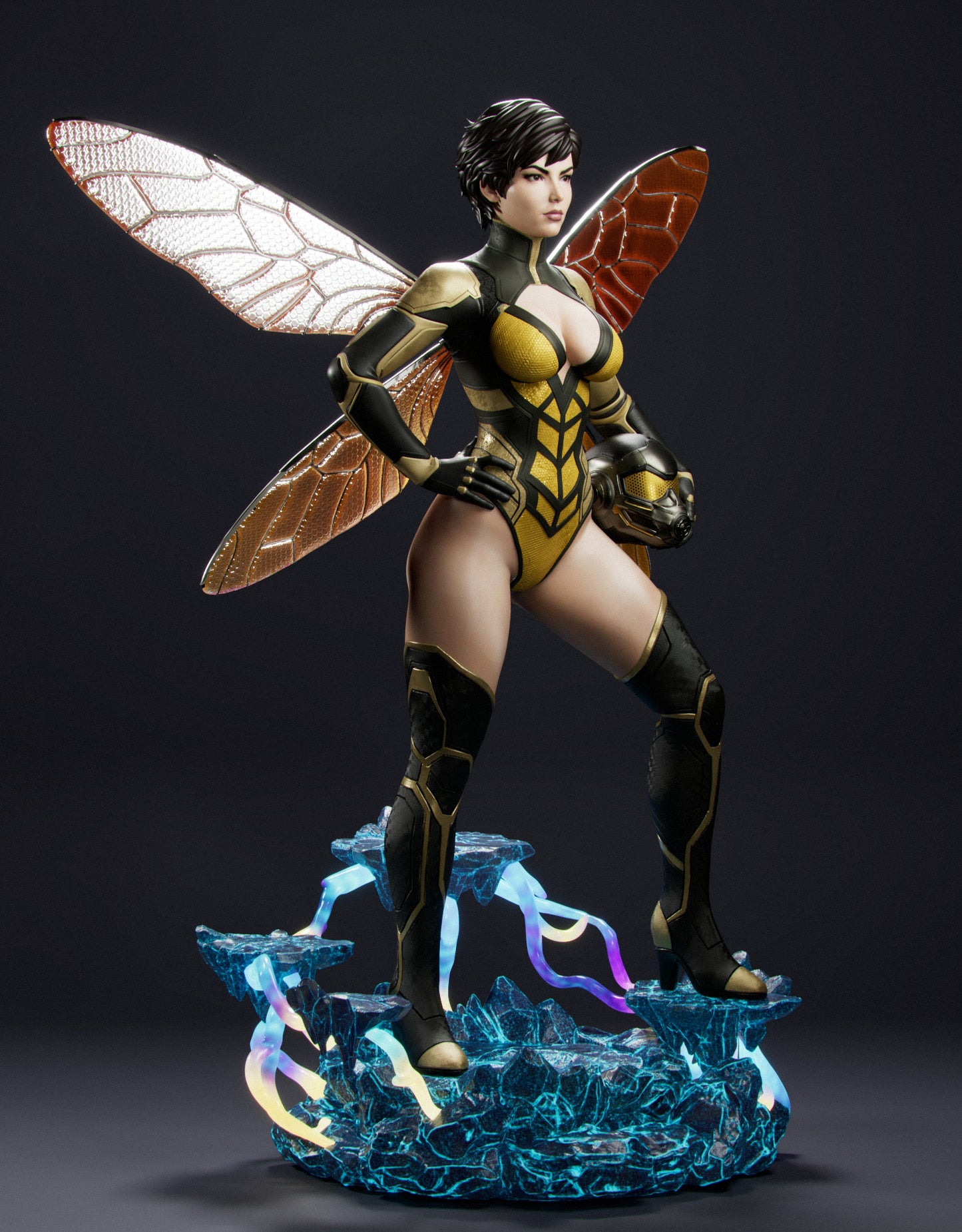 1680 The Wasp_Marvel Comics - STL 3D Print Files