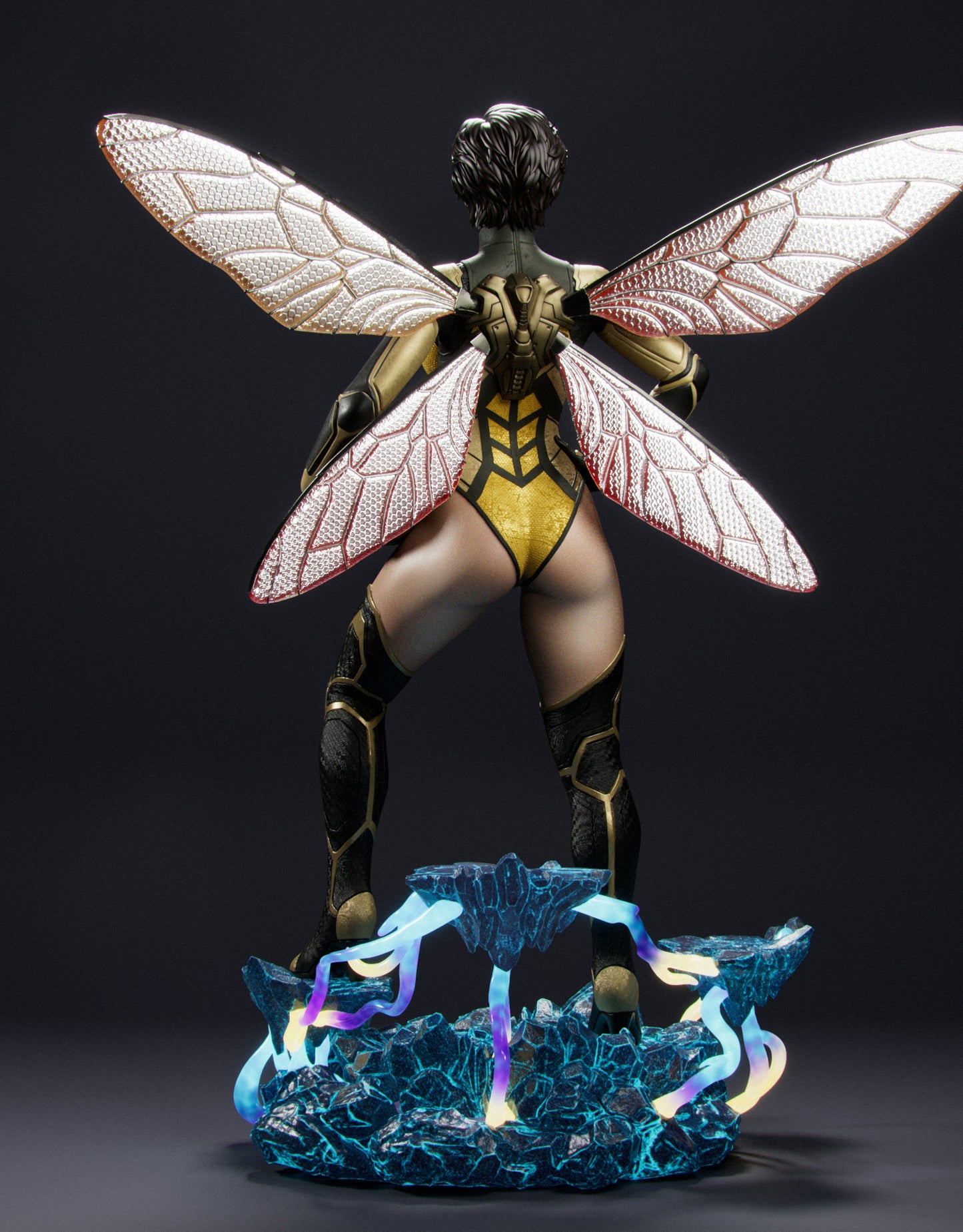 1680 The Wasp_Marvel Comics - STL 3D Print Files